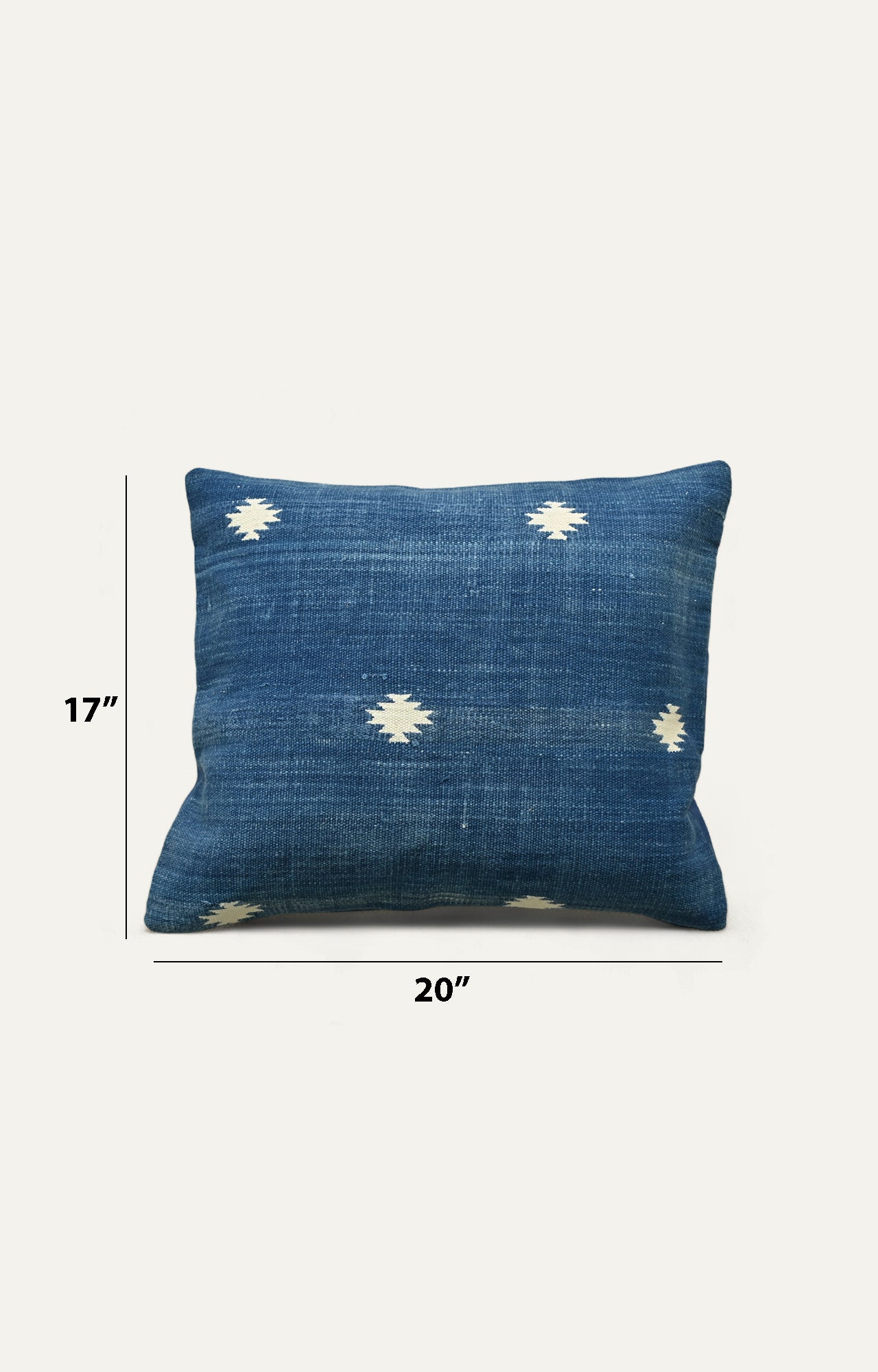 Minimal Cushion Cover - Indigo Blue