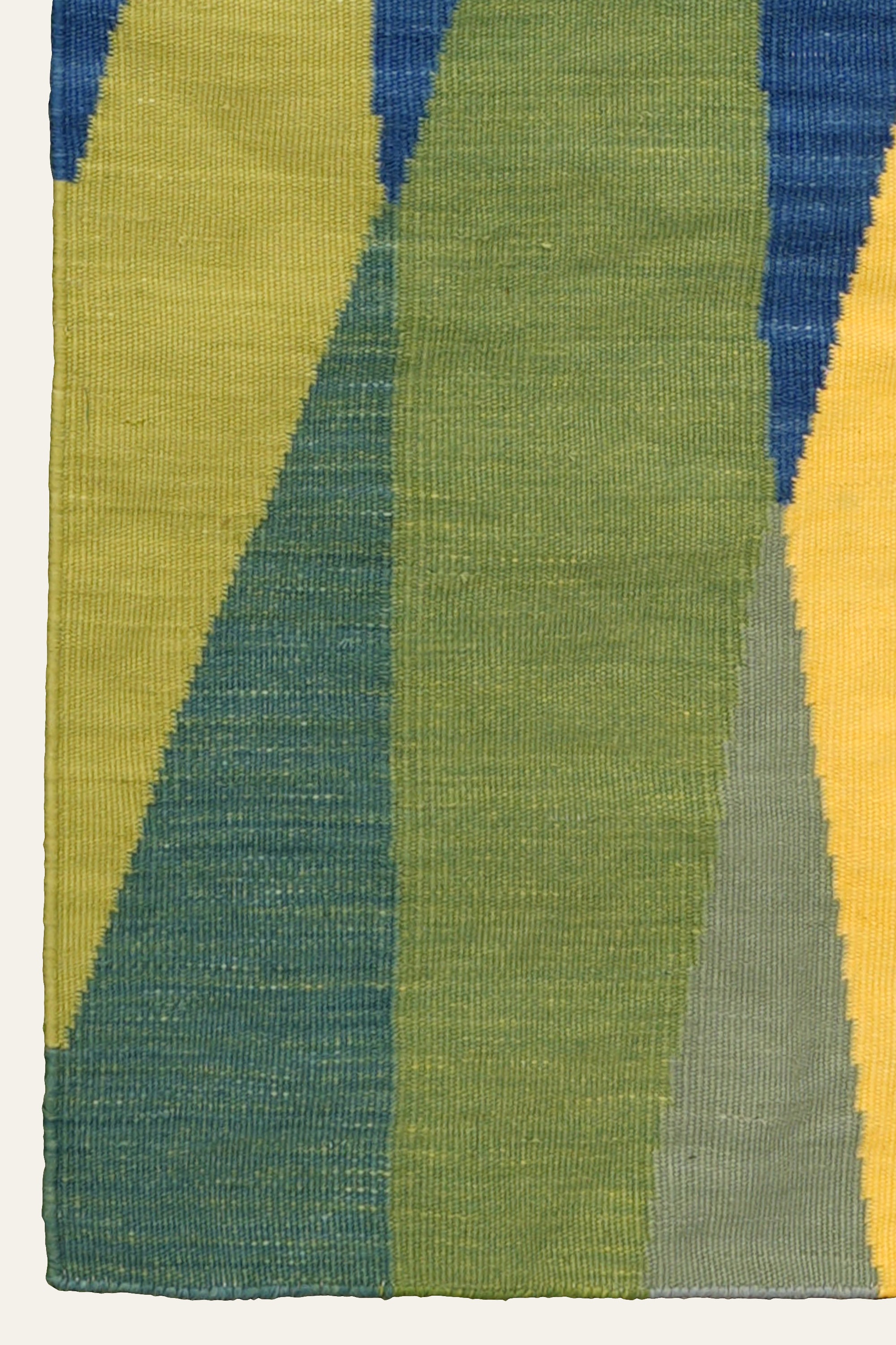 Flying Blue Rocket Space-Inspired Cotton Yoga Mat for Kids