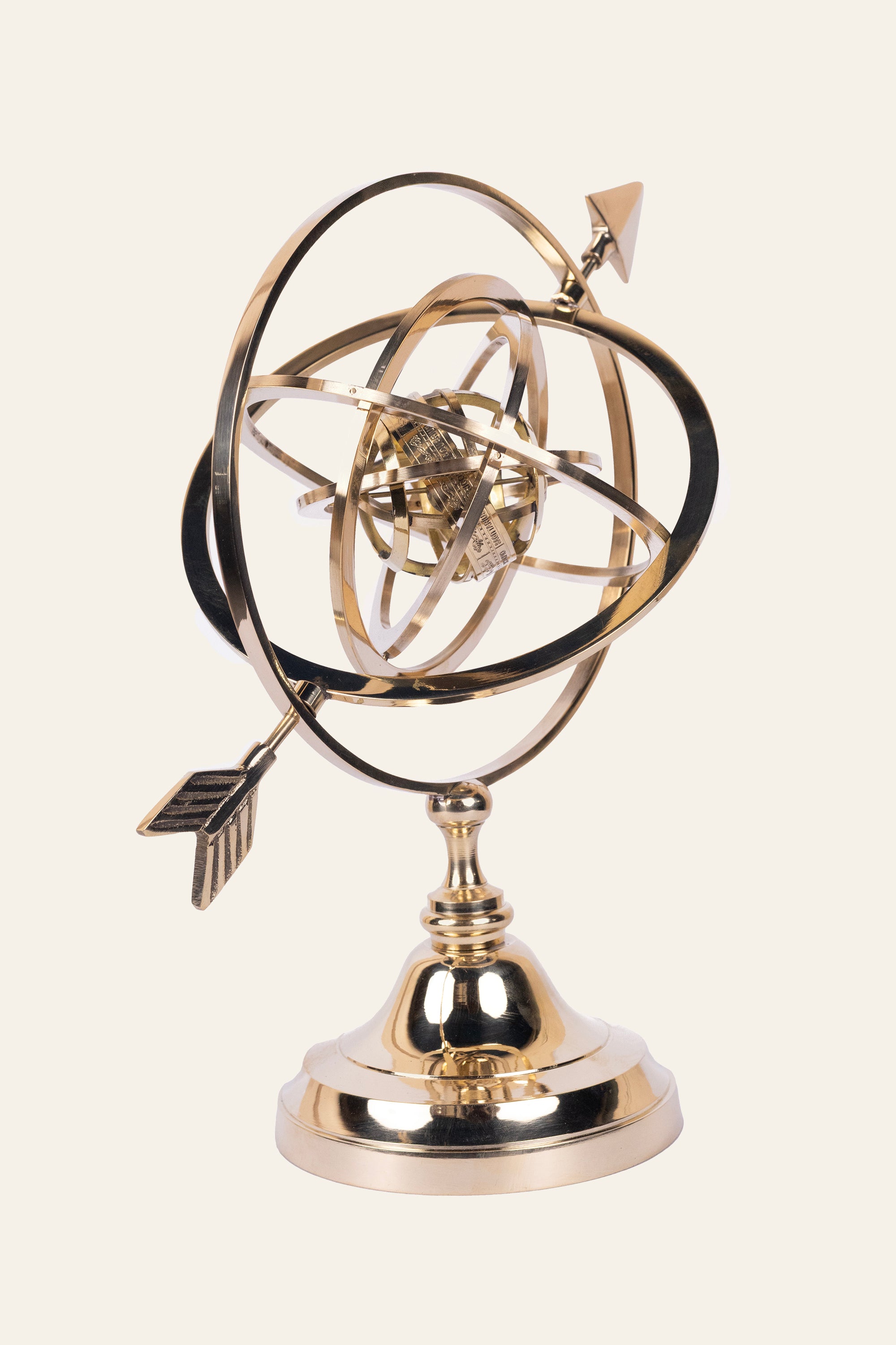 Nautical Brass Armillary Sphere with Six Rings