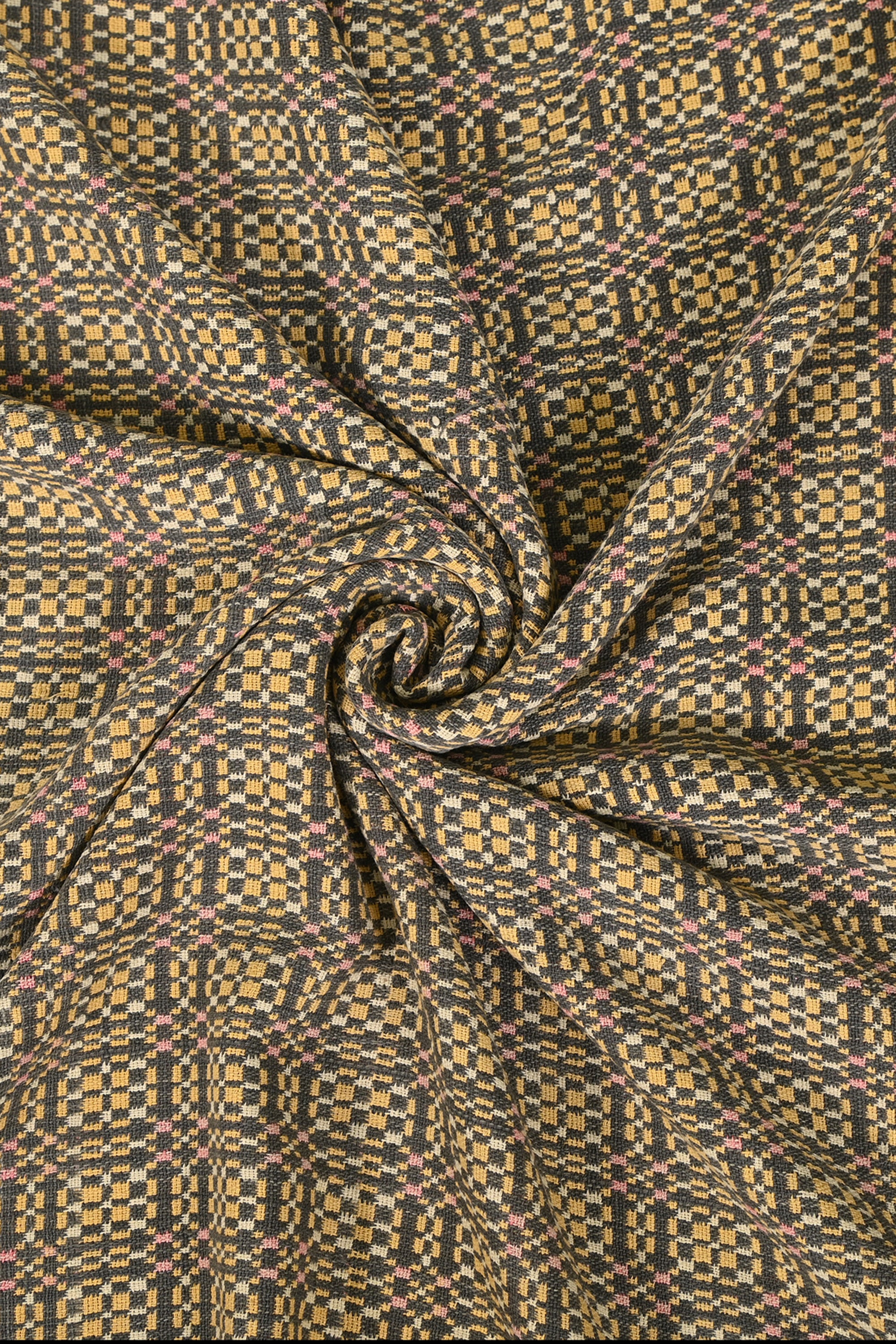 Geometric Pattern Reversible Indian Khes Wall Tapestry