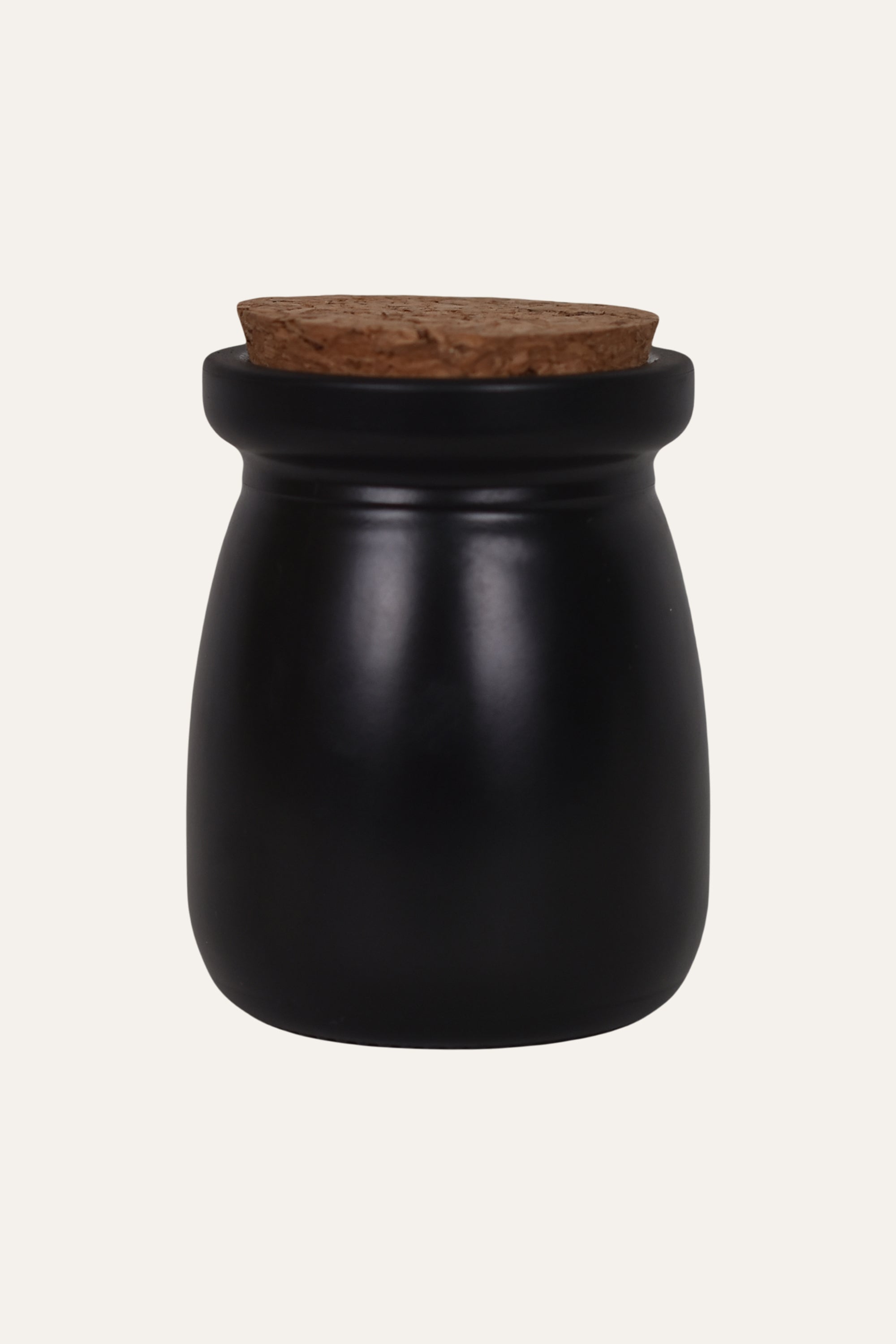 Decorative Amber Jar Scented Candle - Black