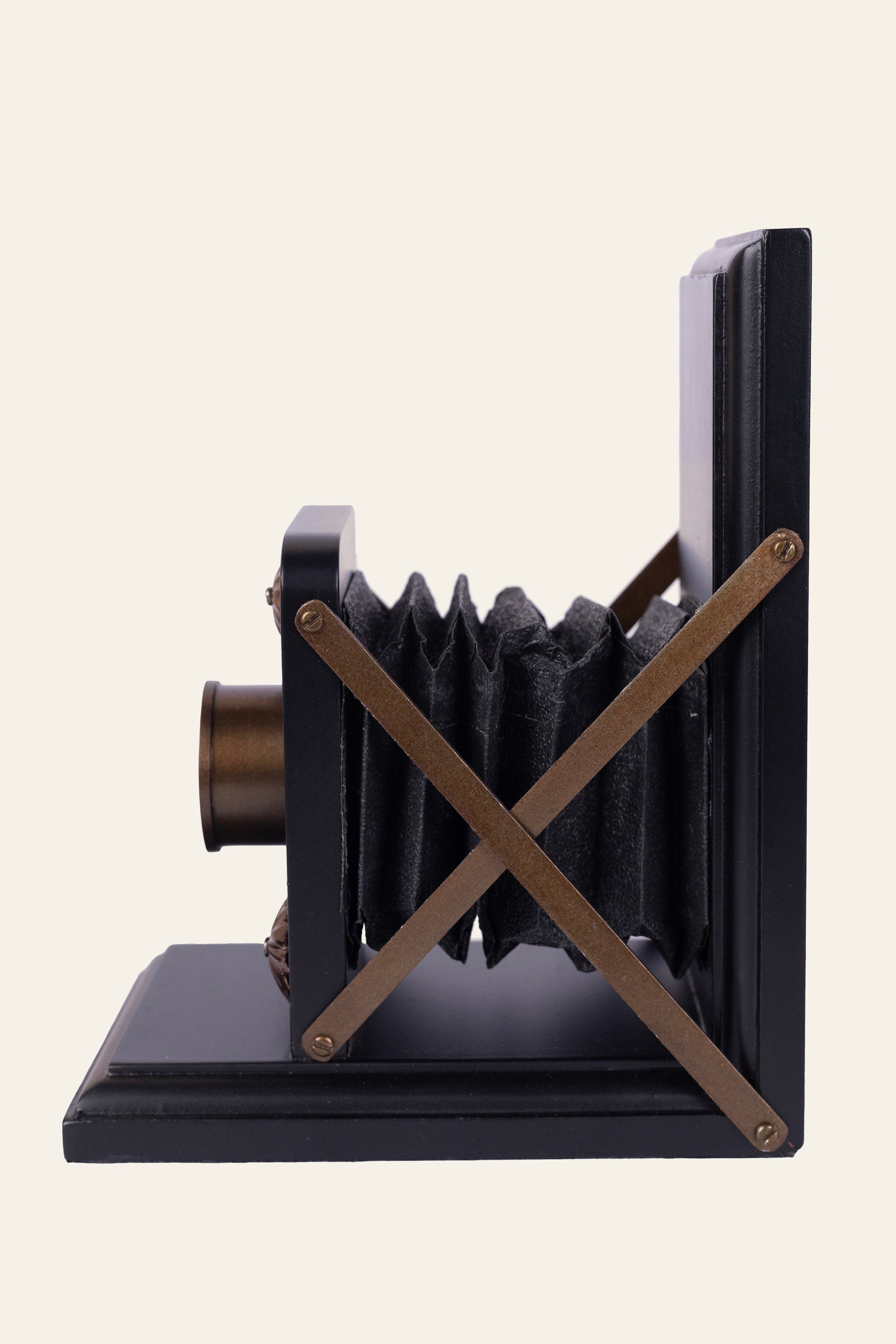 Bellows Camera Bookends Set of 2