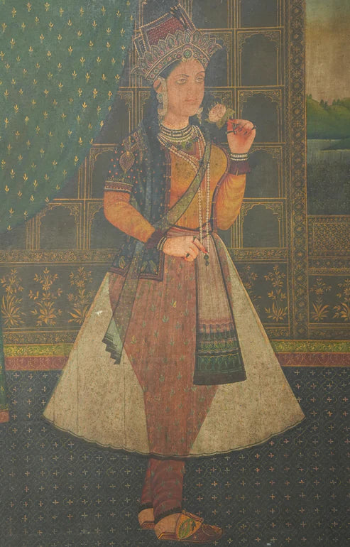Mughal Miniature Portrait of Young Prince