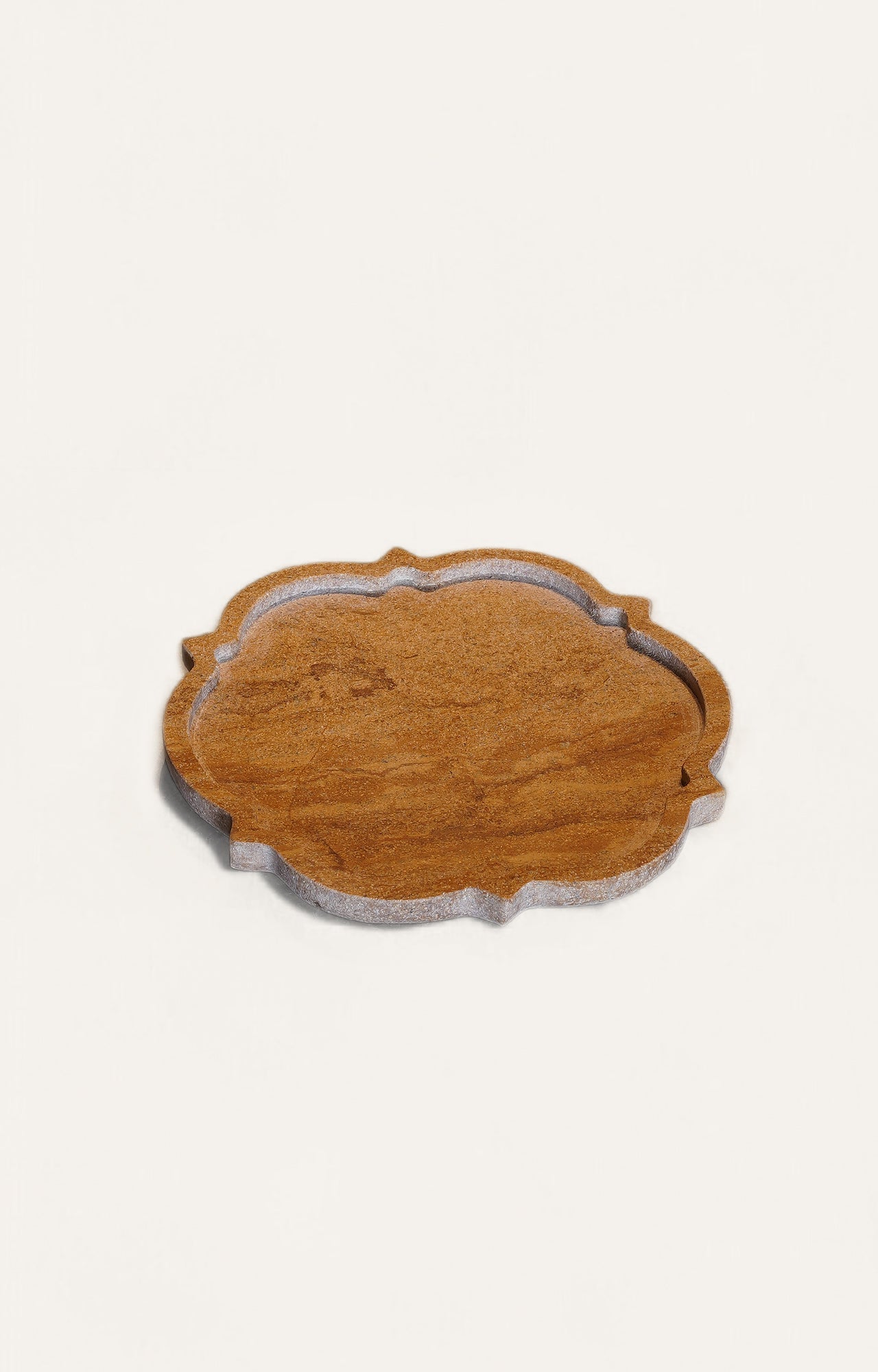 Solano Yellow Marble Platter Set (Set of 3)