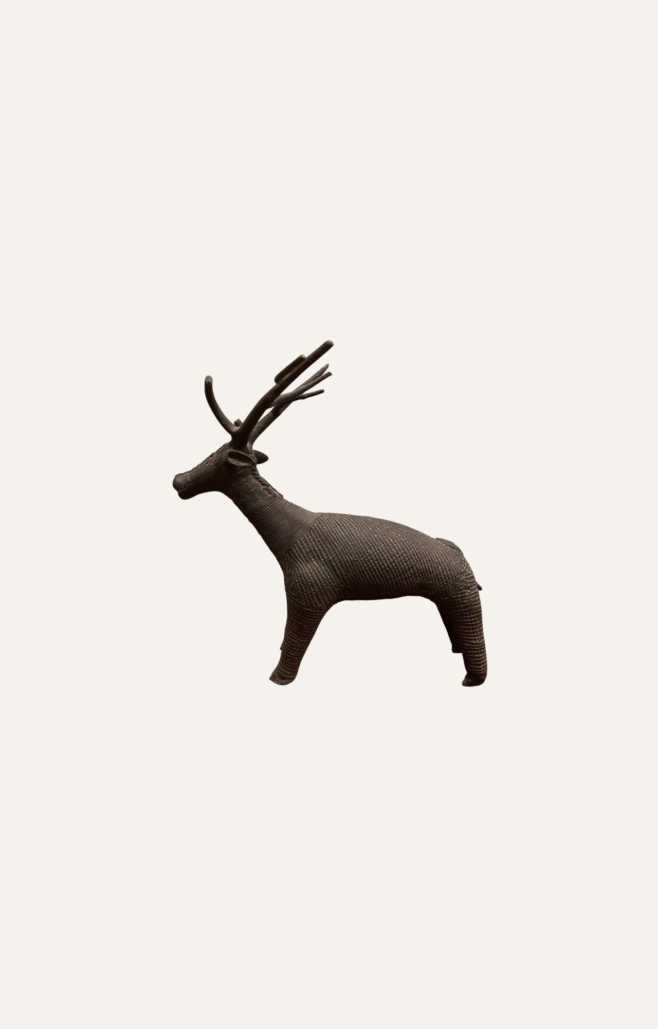 Dhokra Tribal Deer Brass Sculpture