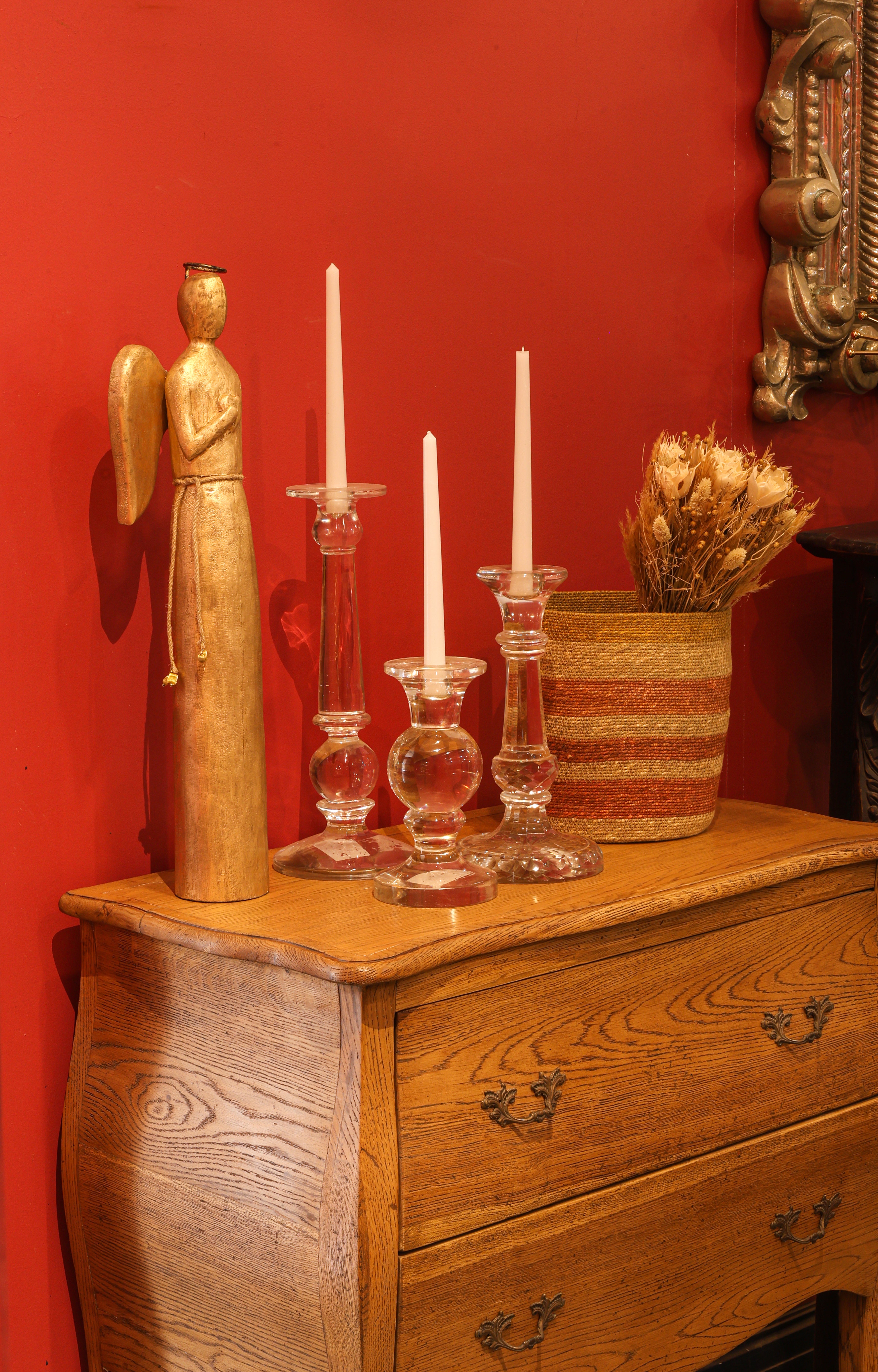 Globel Glass Candle Stand