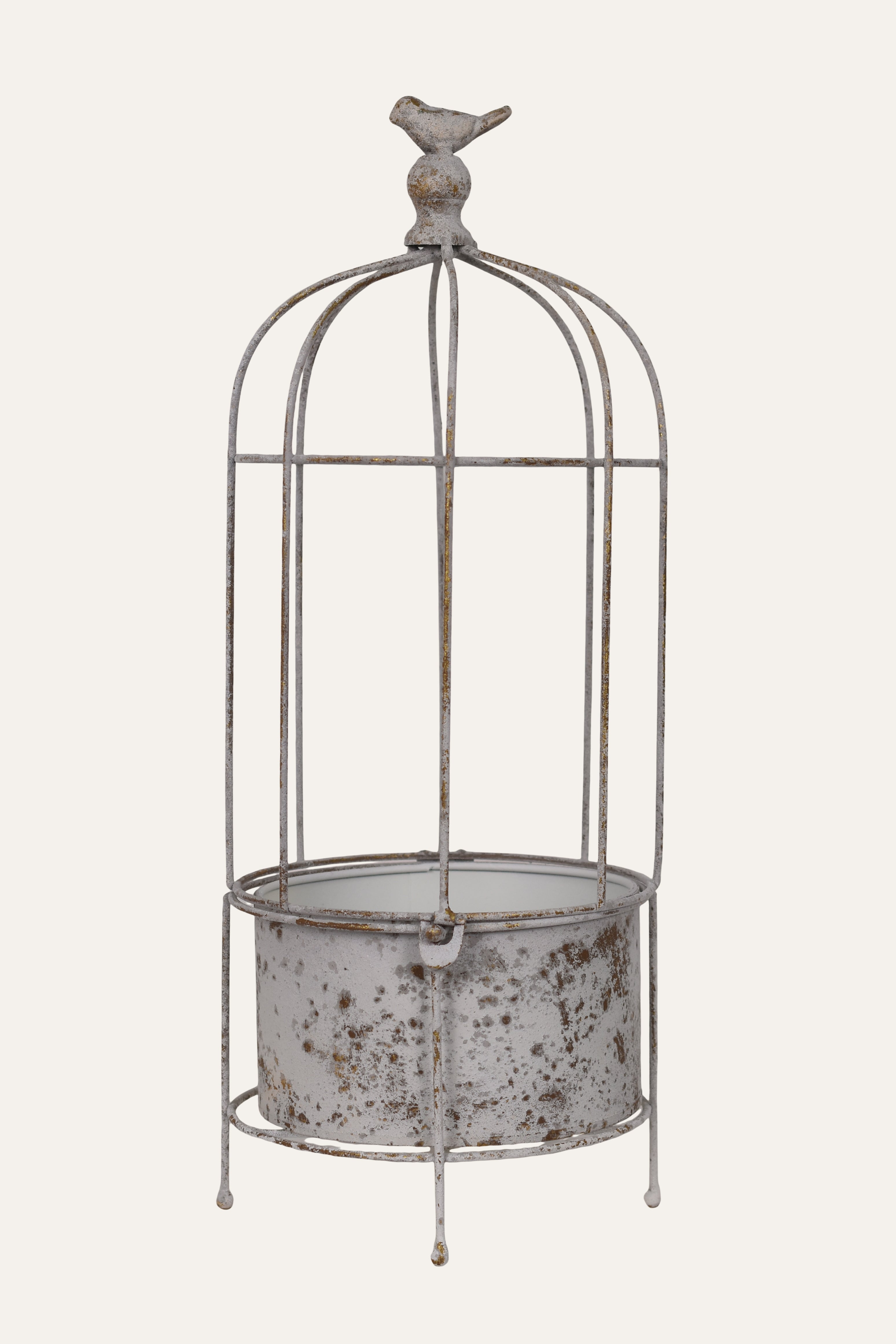 Rustic Iron Decorative Bird Cage