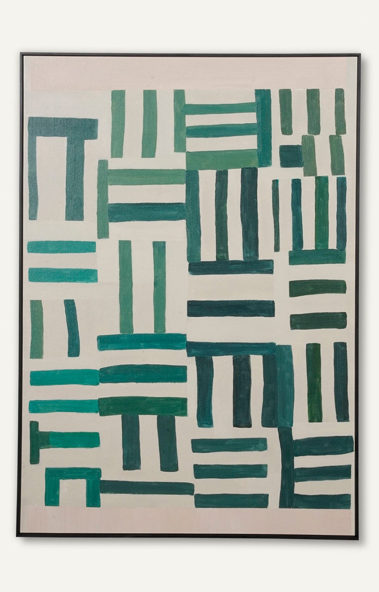 Balance in Motion - Abstract Oil Painting