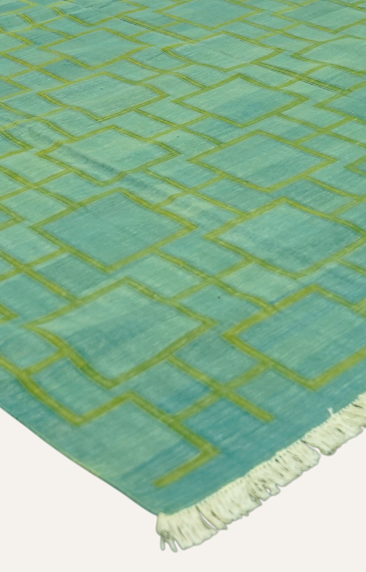 Handwoven Geometric Rug