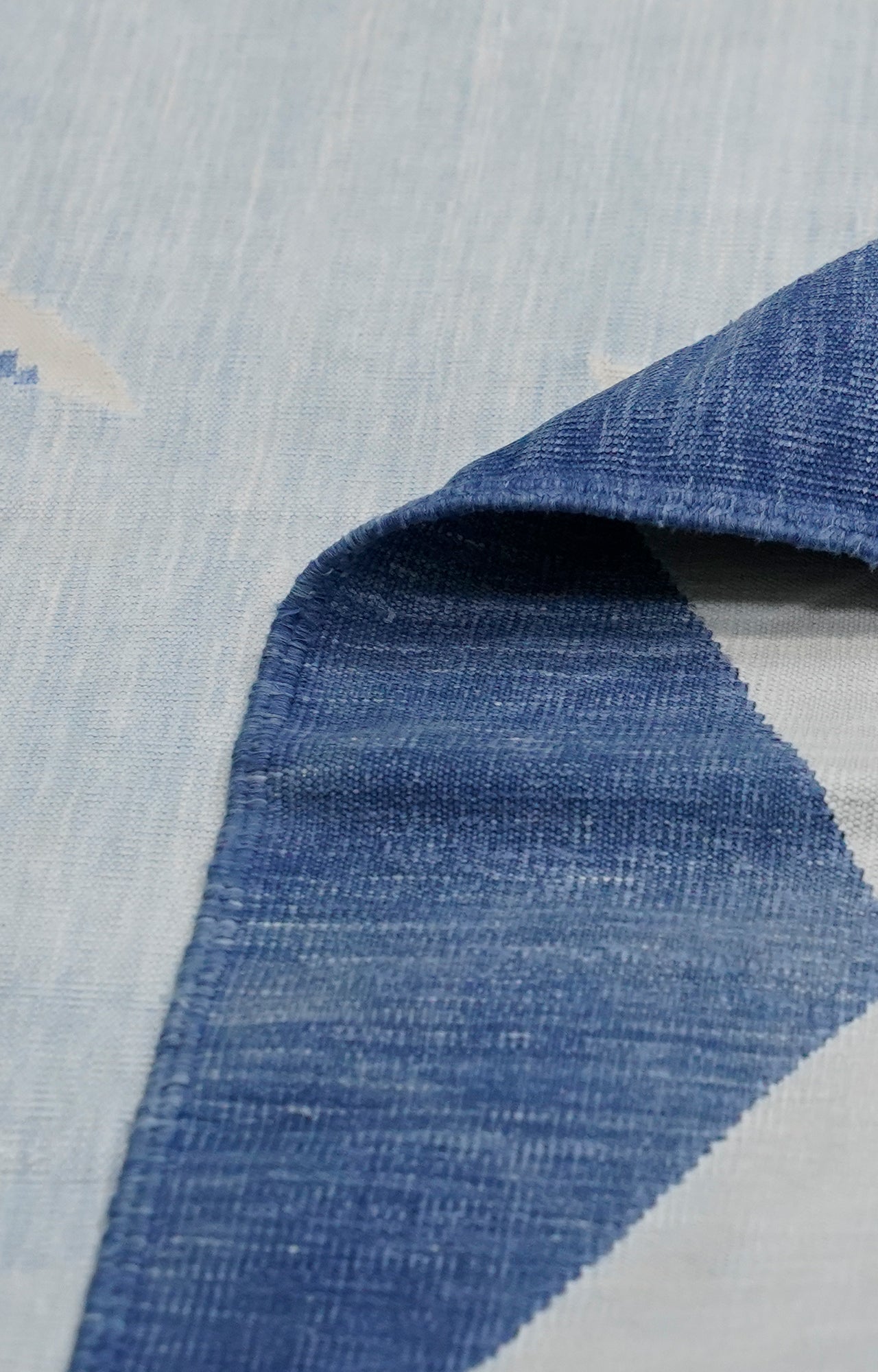 Wavy Handwoven Cotton Rug