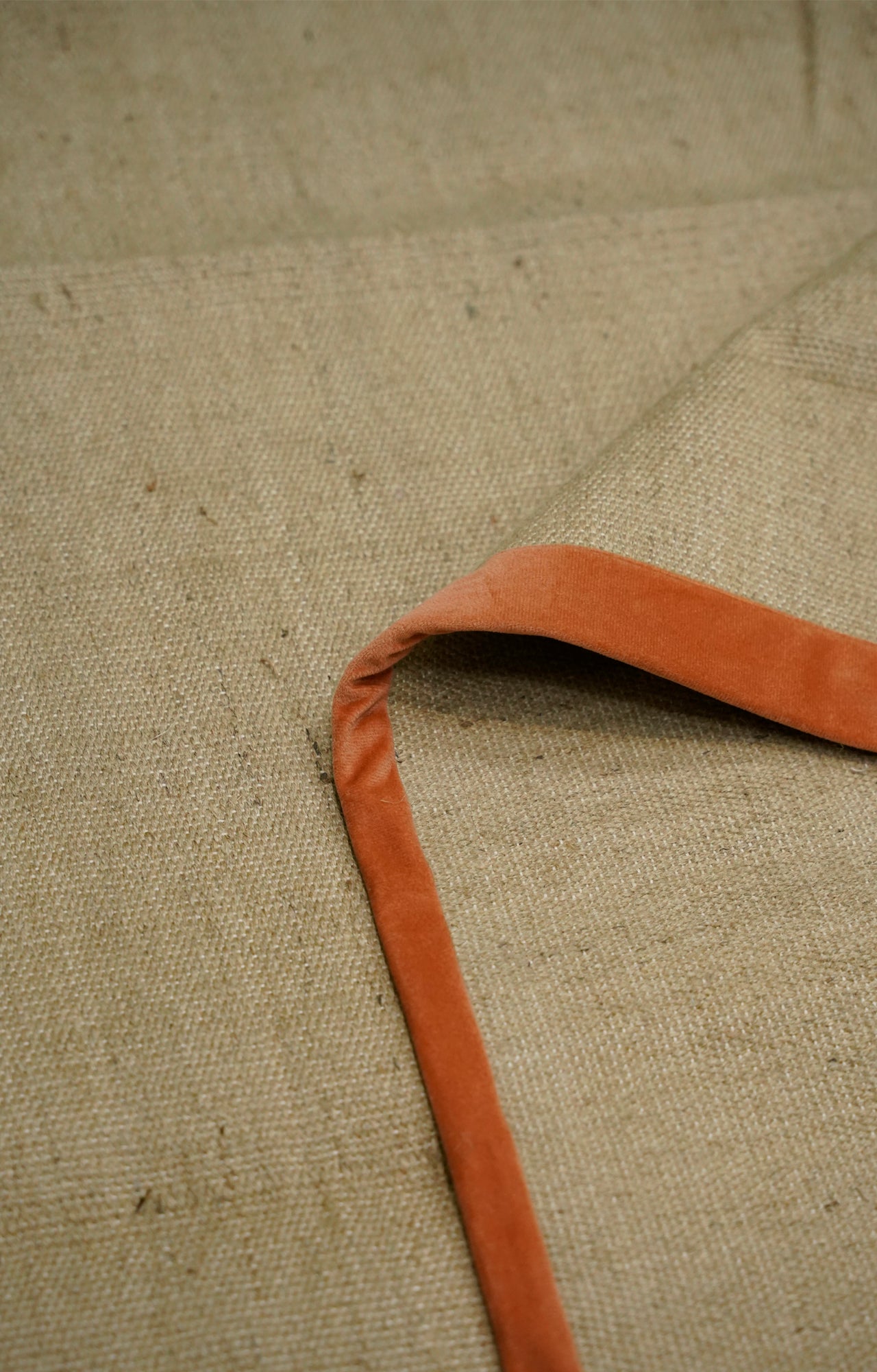 Velvet Bound Jute Rug