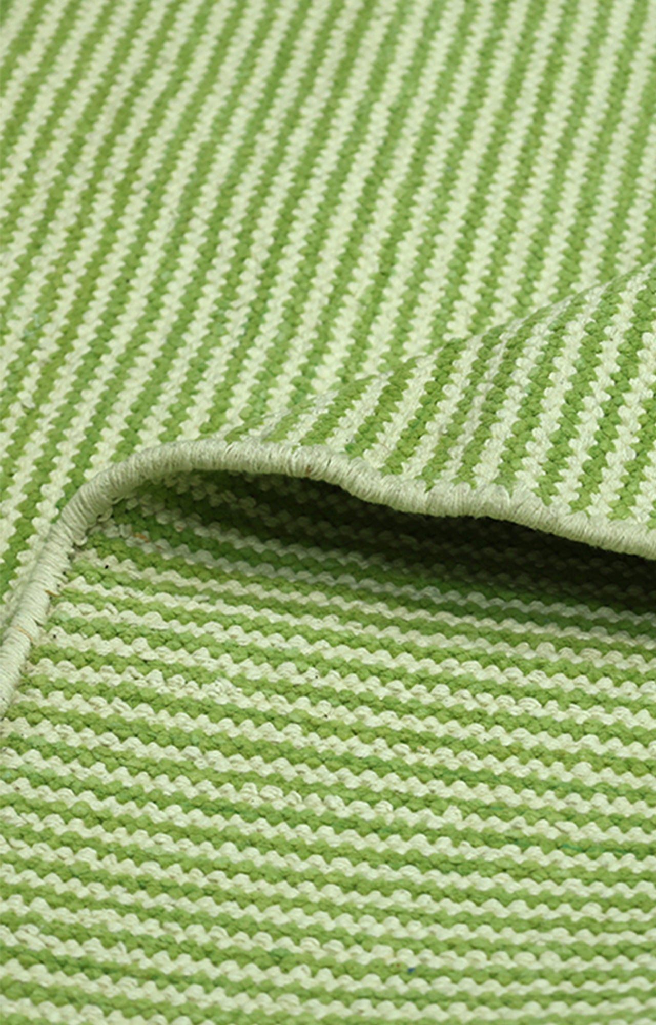 Green Stripes Rug