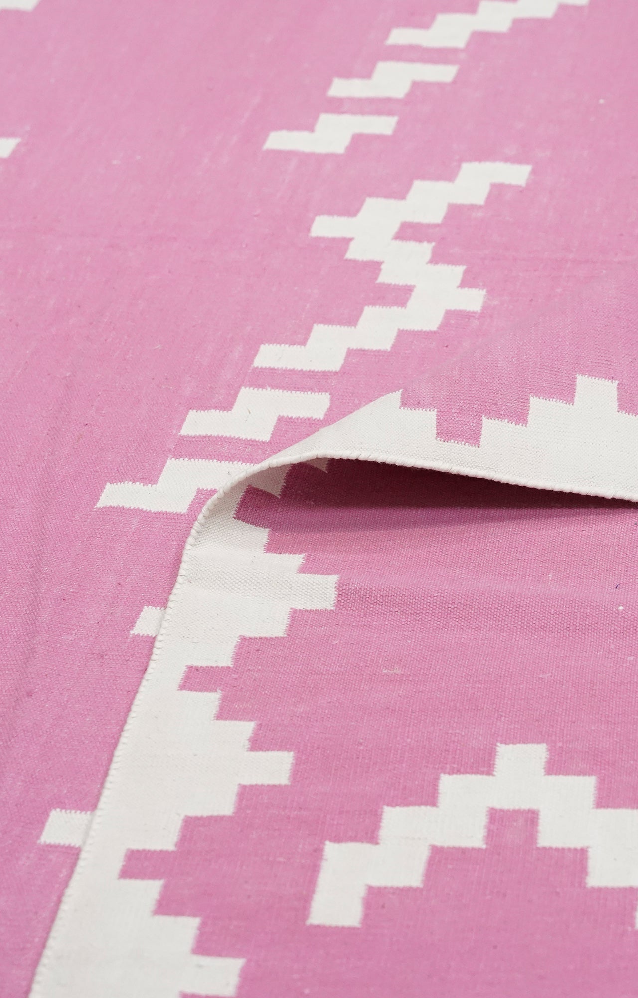 Pink Cotton Rug