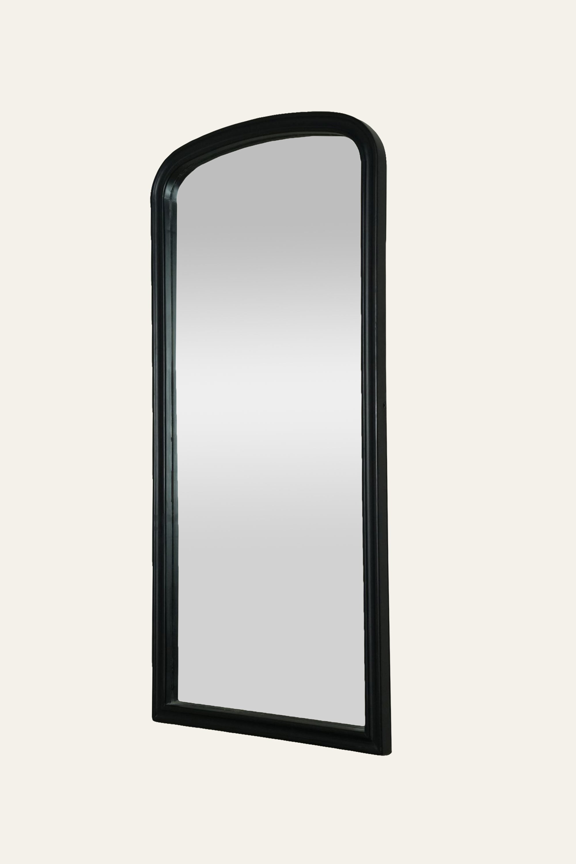 Black Arch Wall Mirror for Living Room