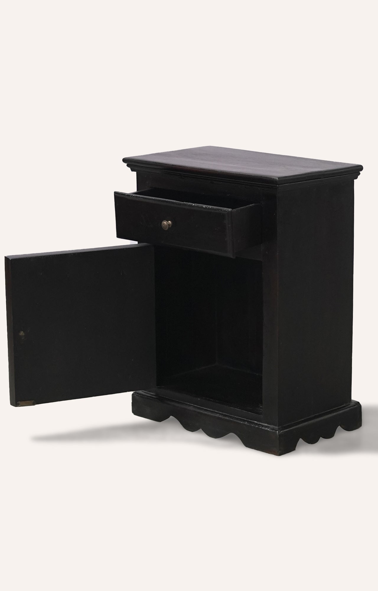 Ornate Wooden Nightstand