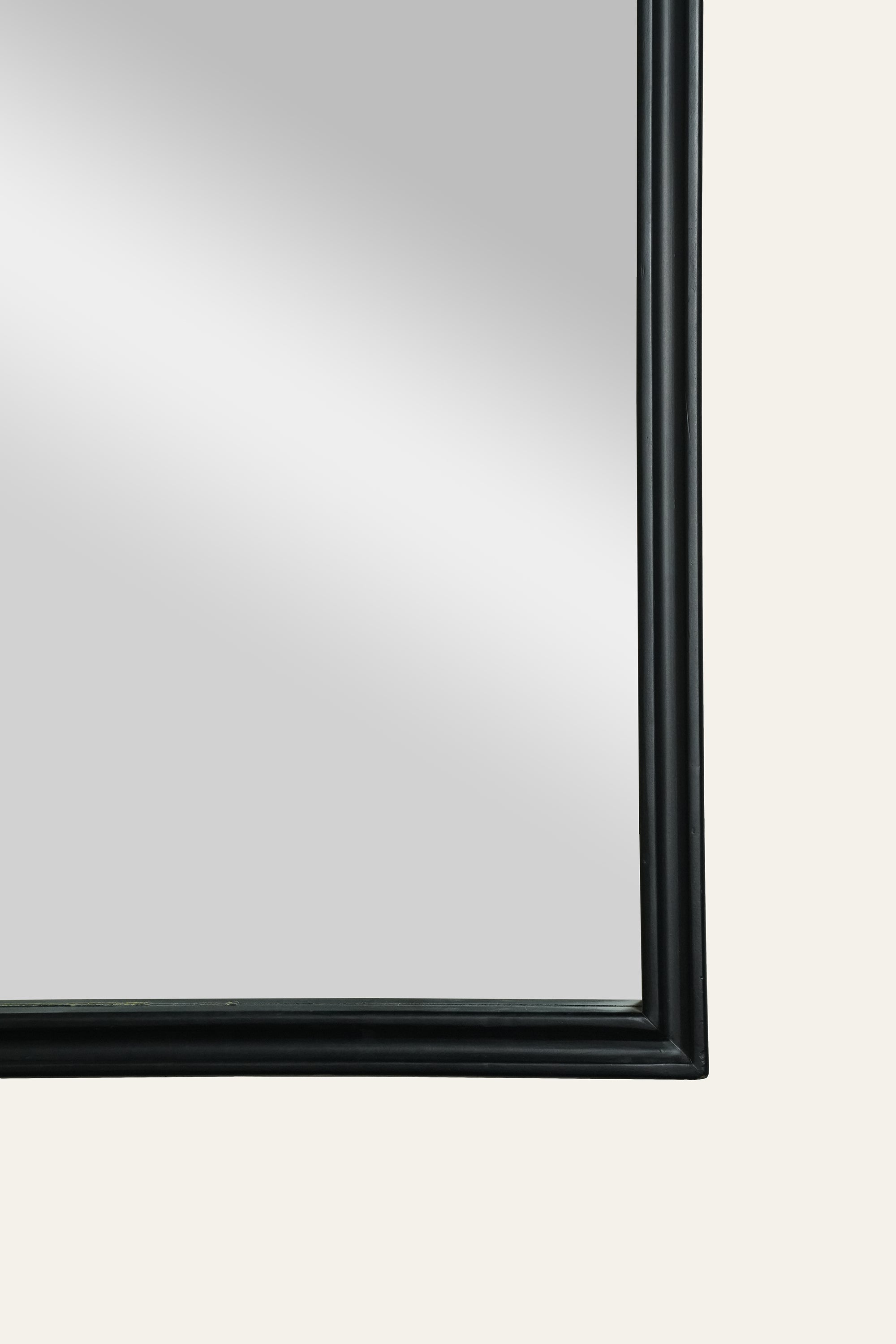 Black Arch Wall Mirror for Living Room