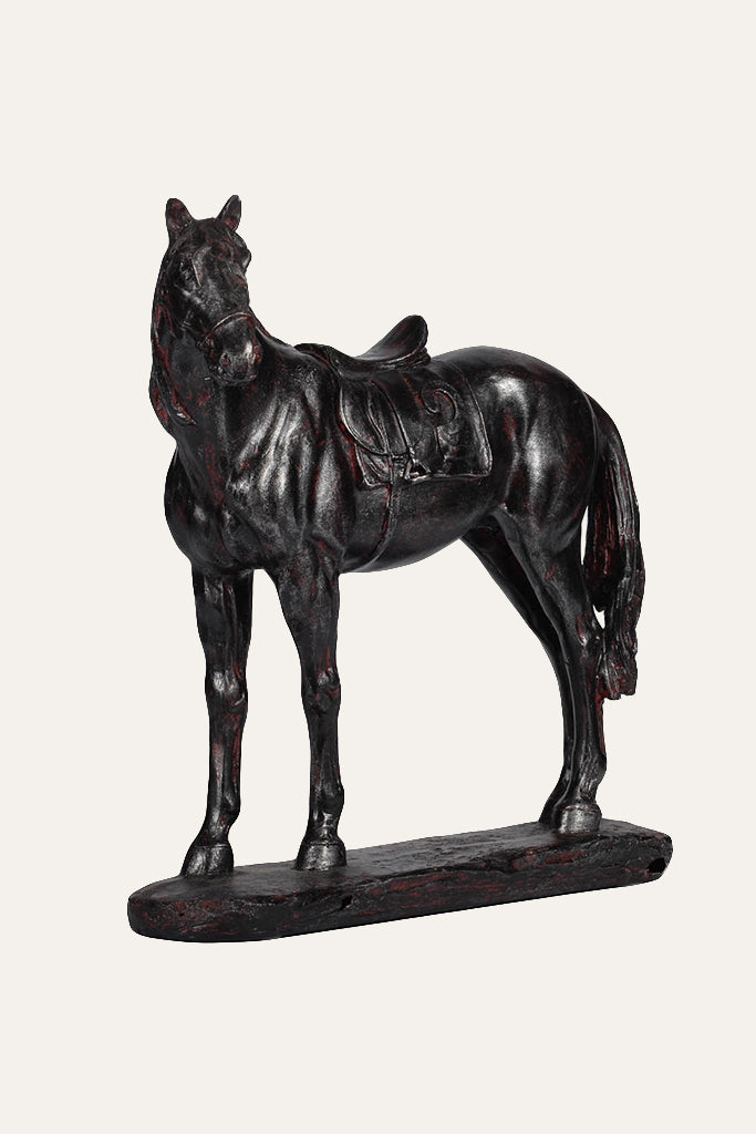 Decorative Equestrian Horse Polyresin Statue