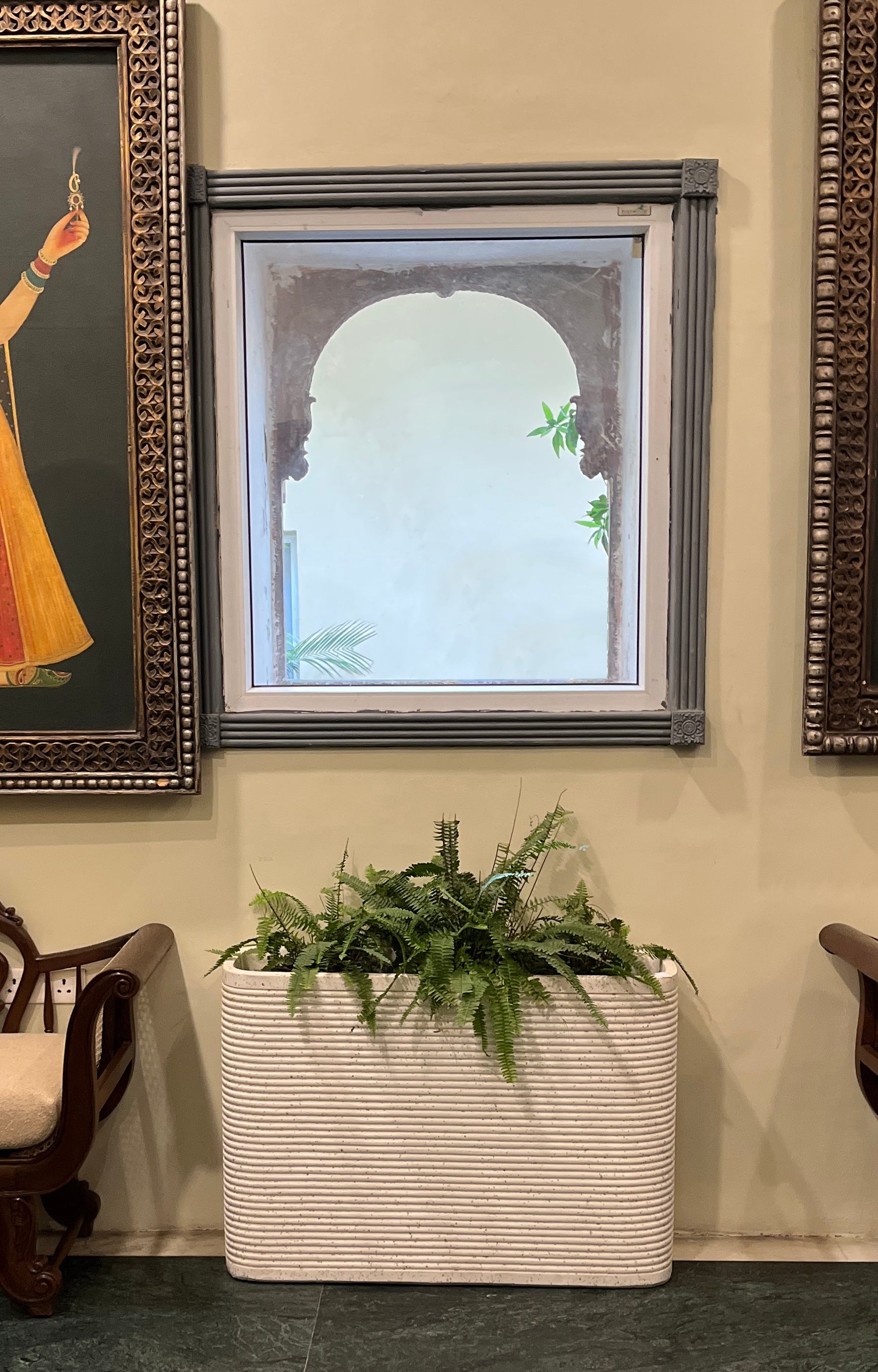 Modern Stripe Planter Big