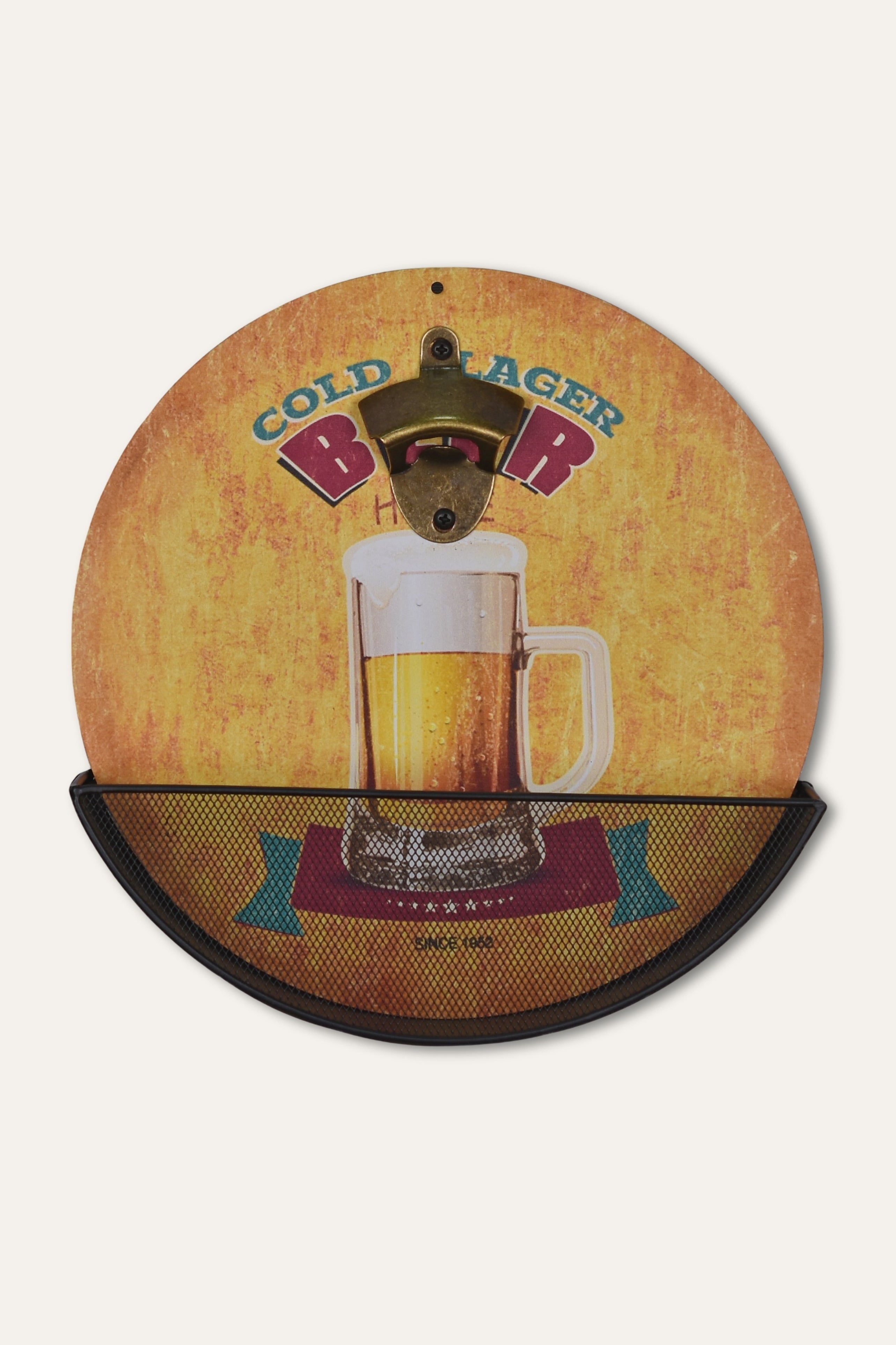 Vintage Beer Bottle Opener Wall Board