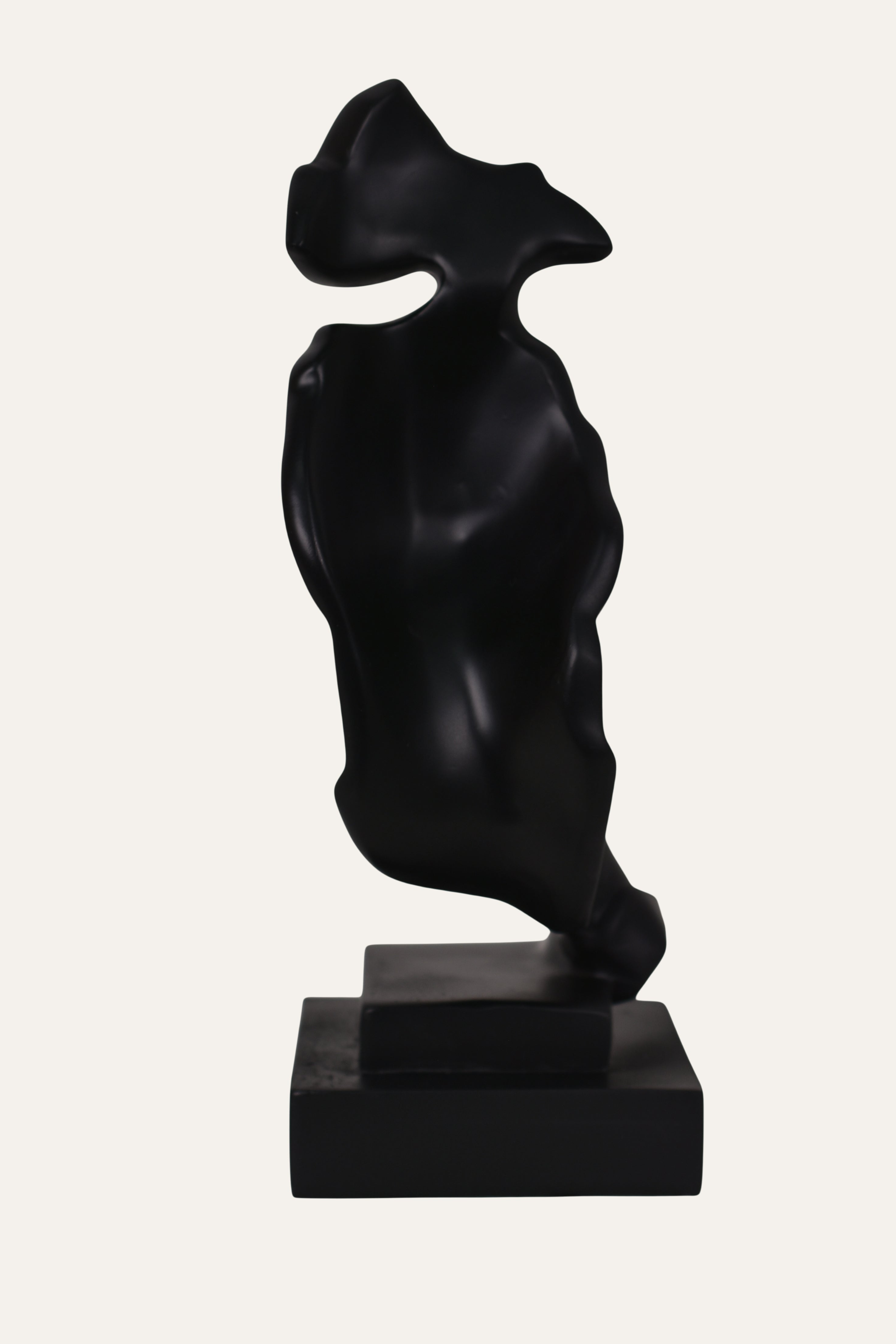 Black Face Sculpture