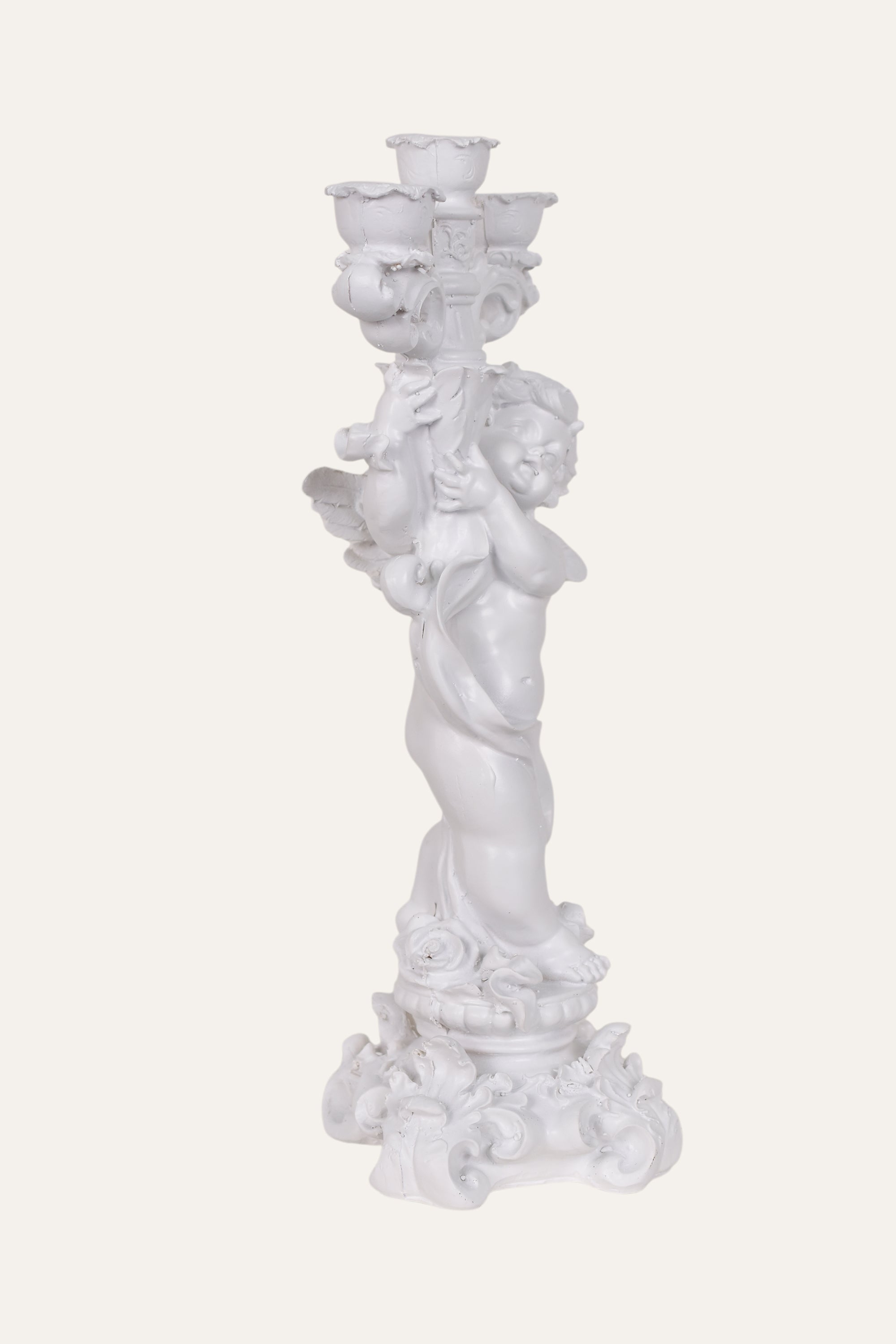 Decorative white sculpture