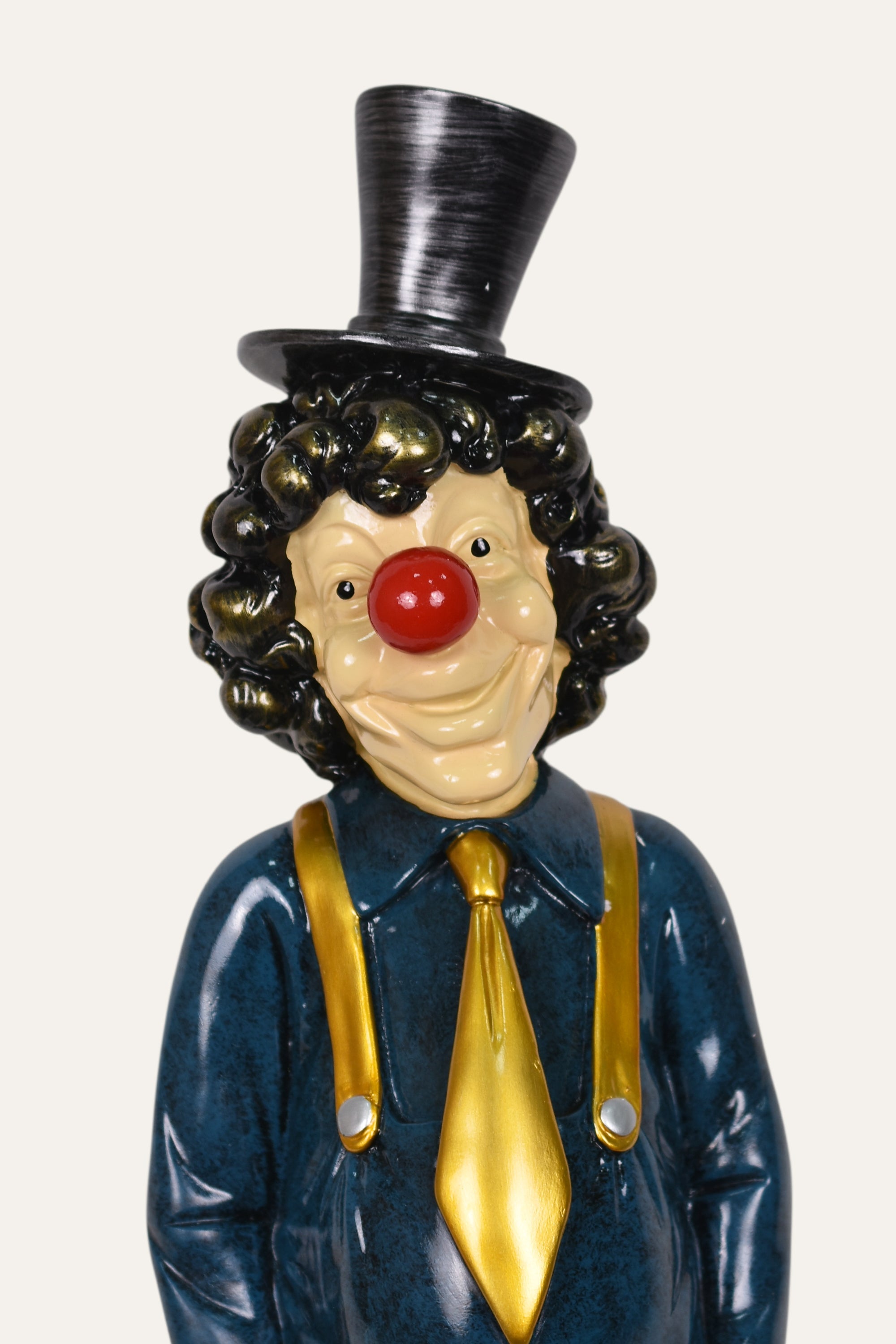 Vintage Clown Resin Décor