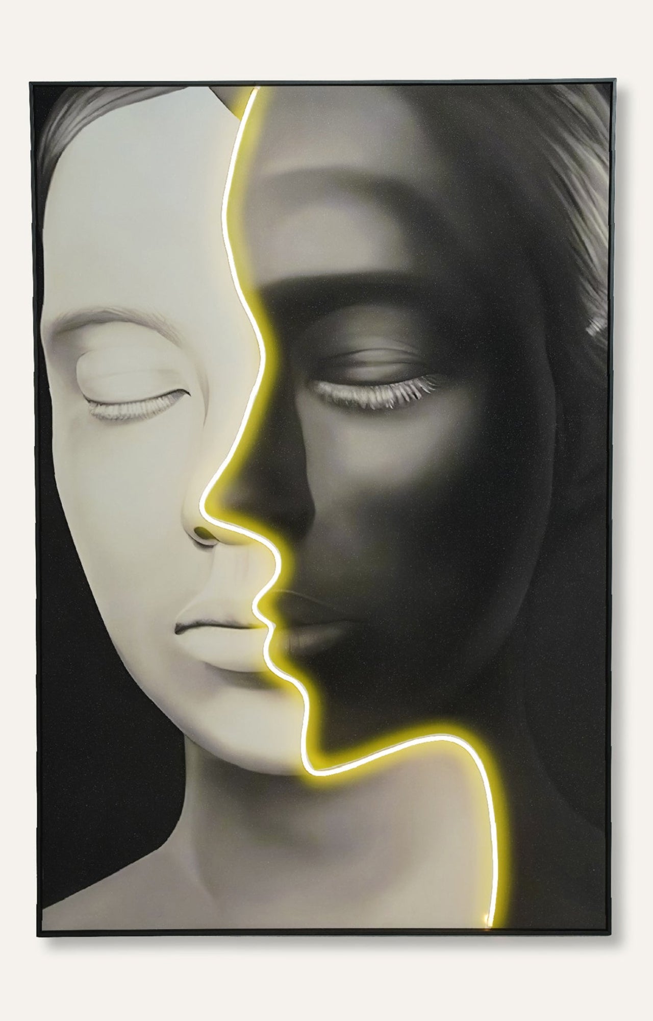 Abstract Double Face LED Painting_main