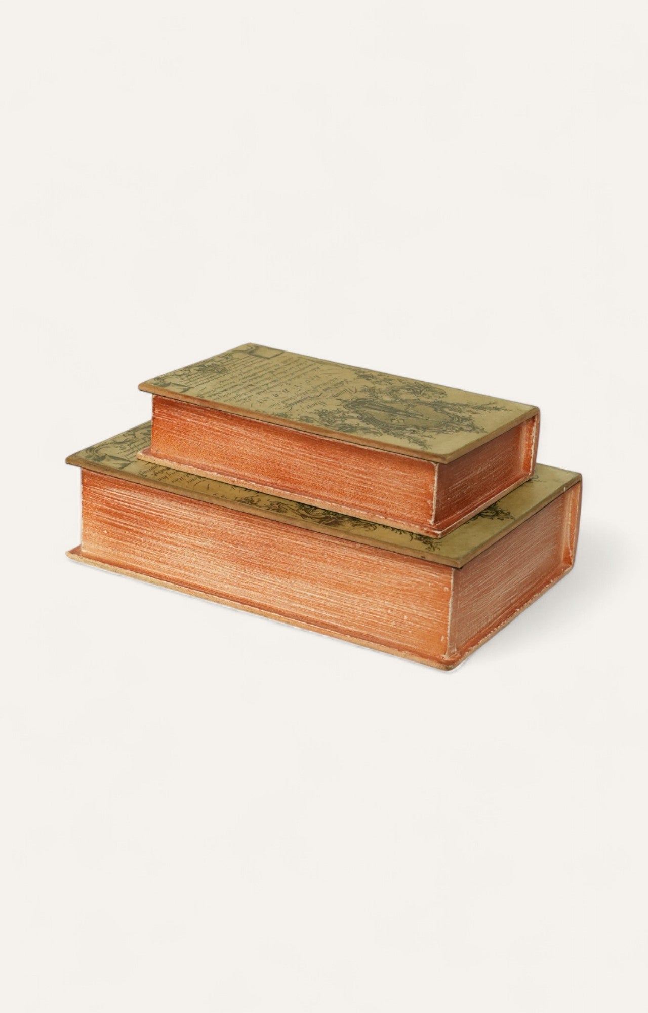 Antique Finish decorative book box