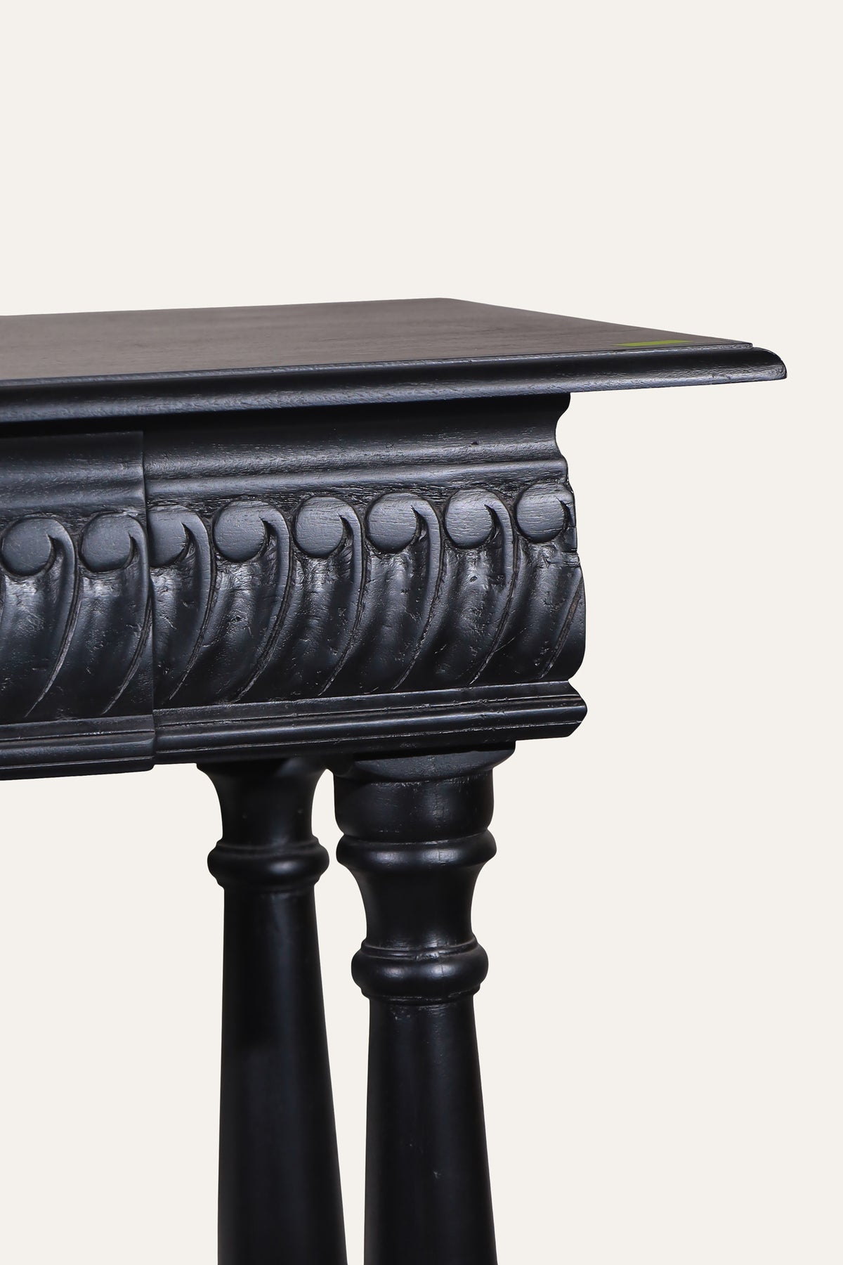 Black Wooden Console Table