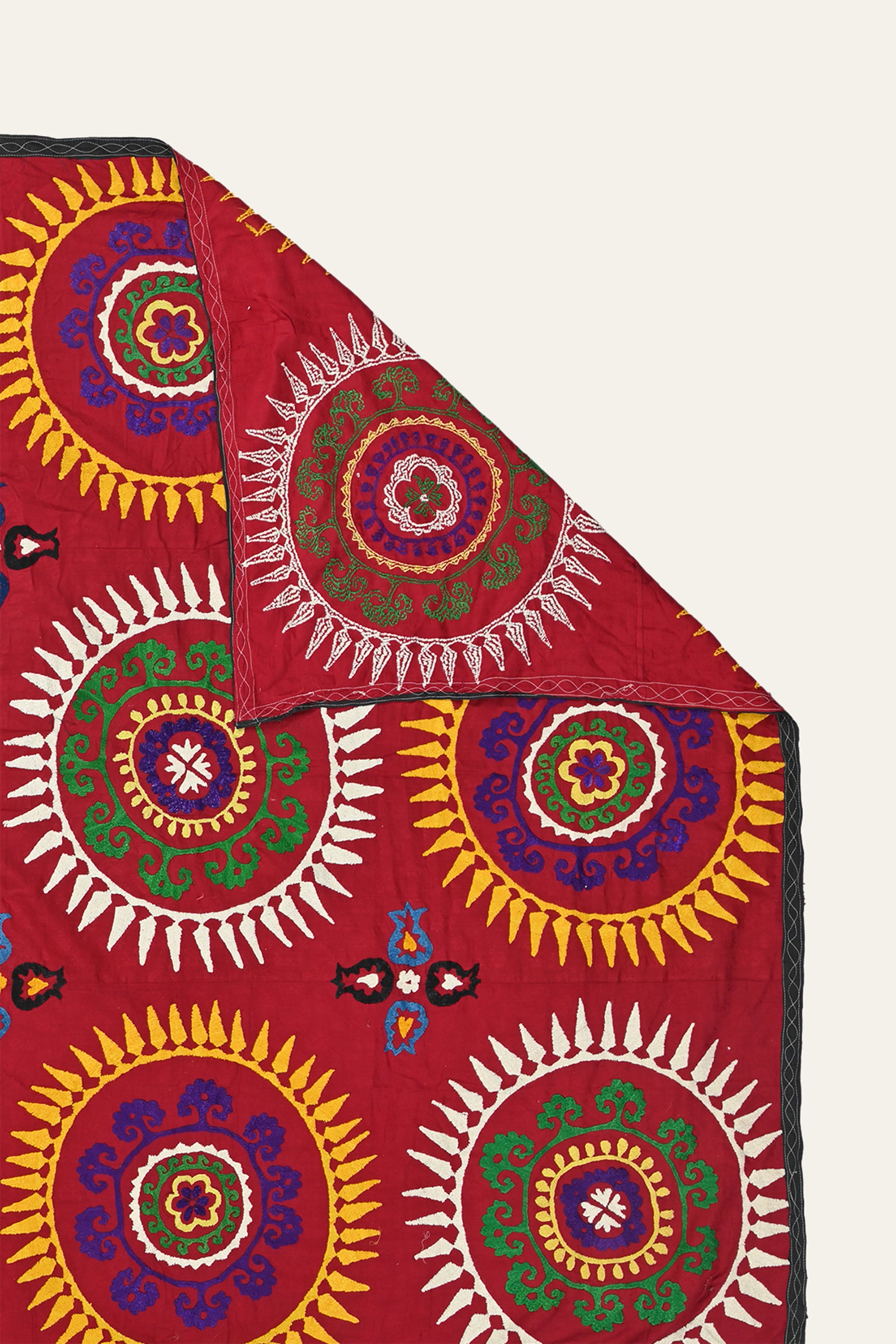 Boho Suzani tapestry wall hanging