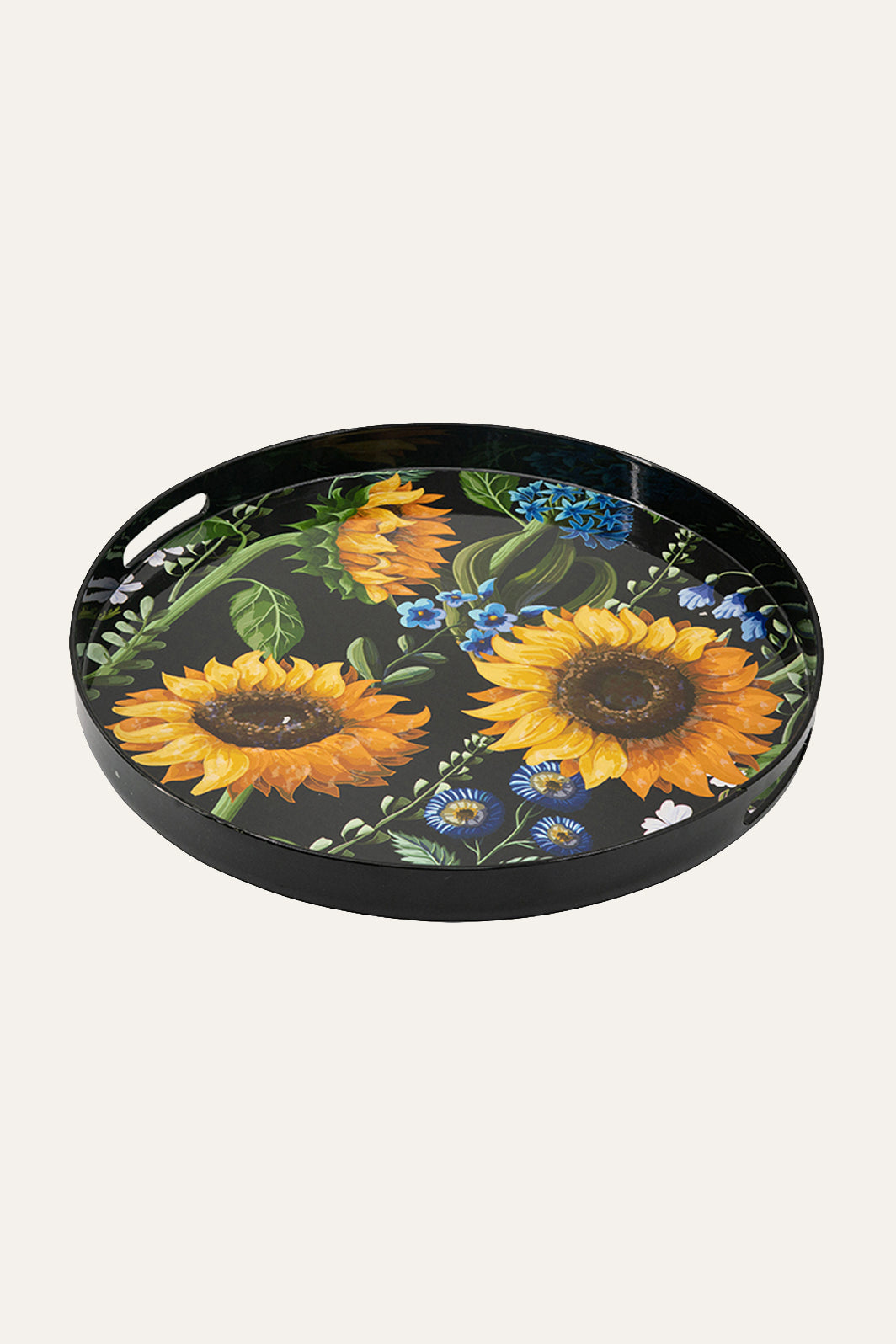 Botanical Round Resin Tray -Big
