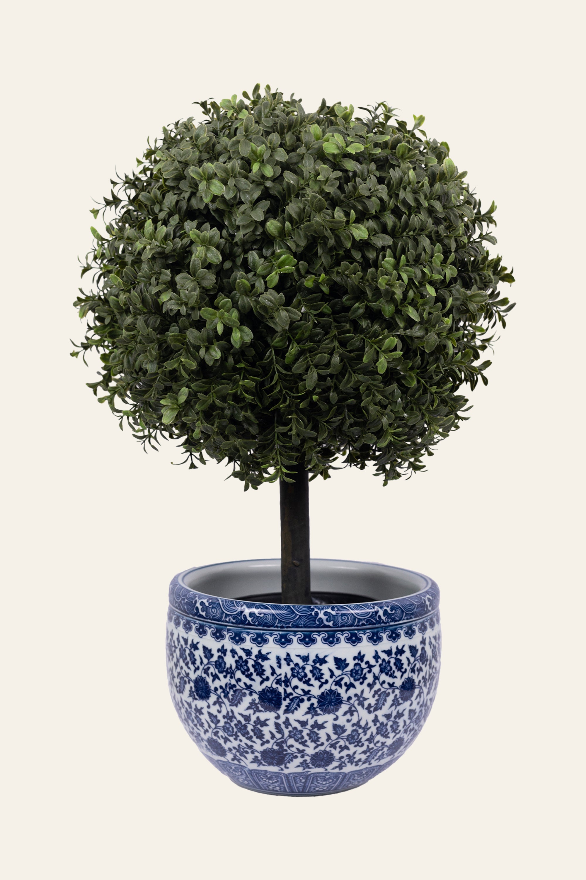 Boxwood Ball Topiary Plant for luxury interiors