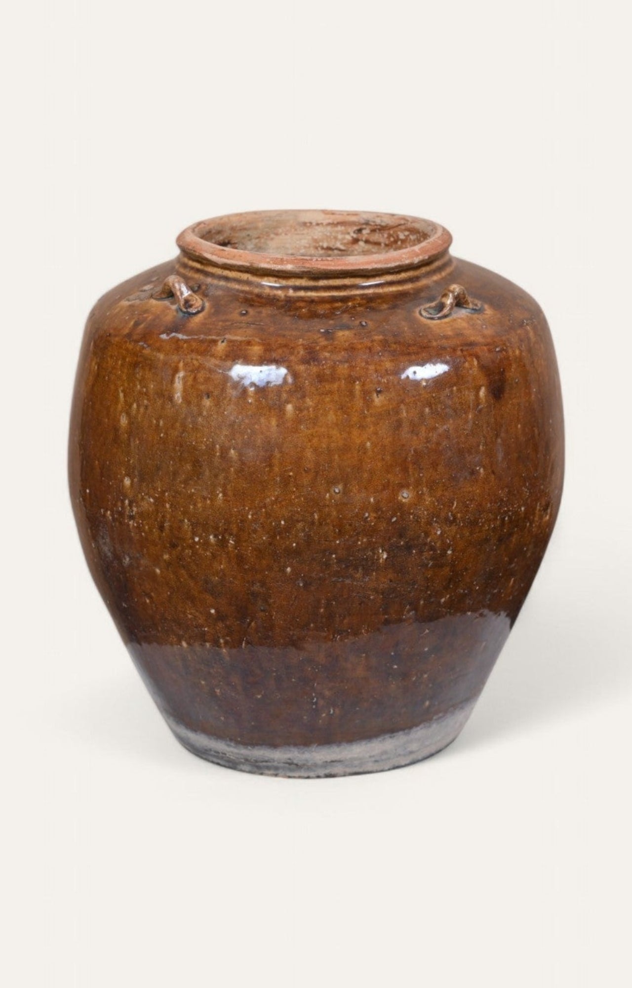 Brown Earthenware Clay Pot