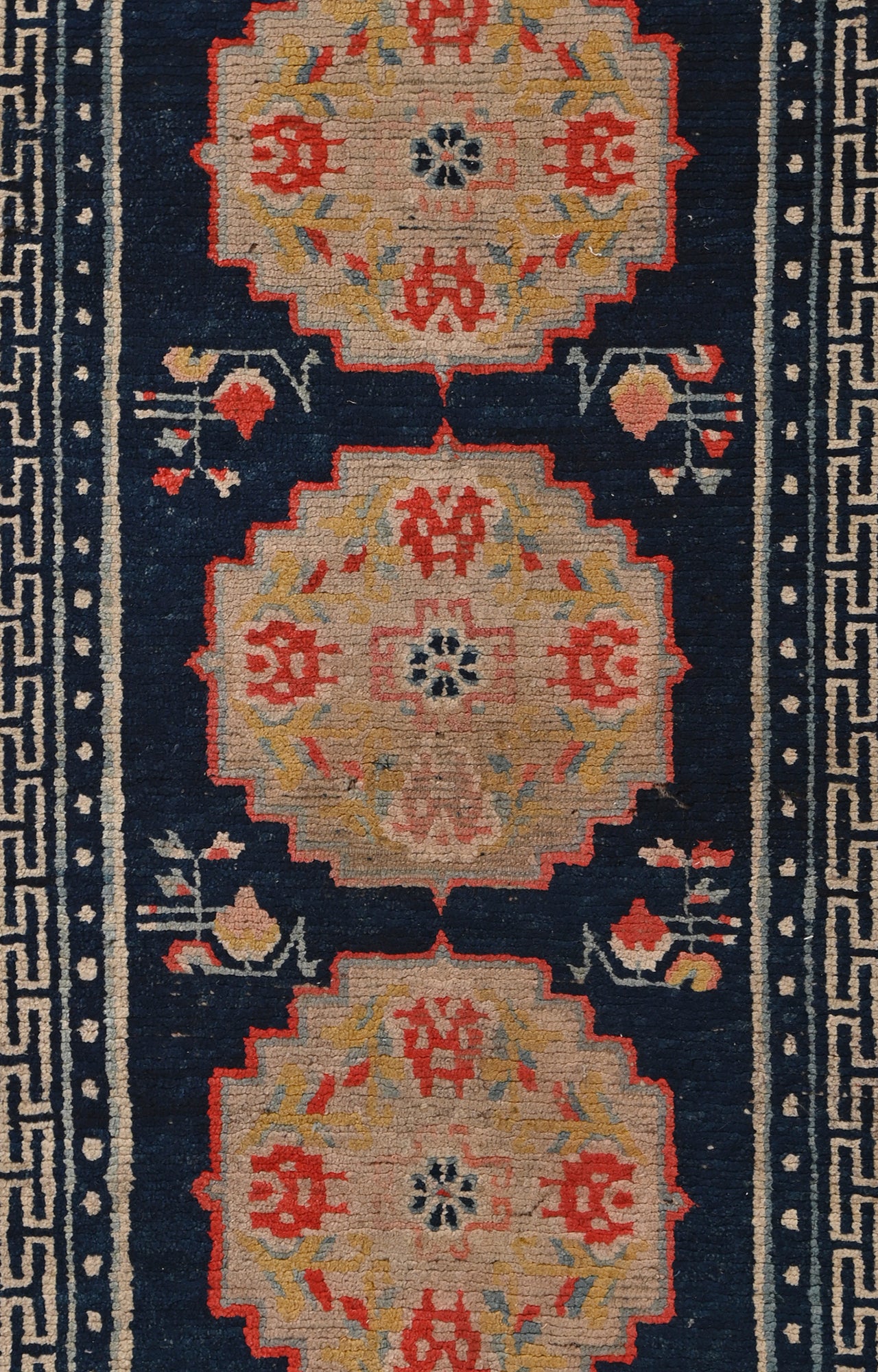 Tibetan hand-knotted carpet