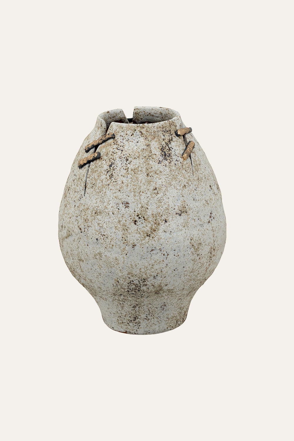 Wabi Sabi Ceramic Vase Rustic Home Decor