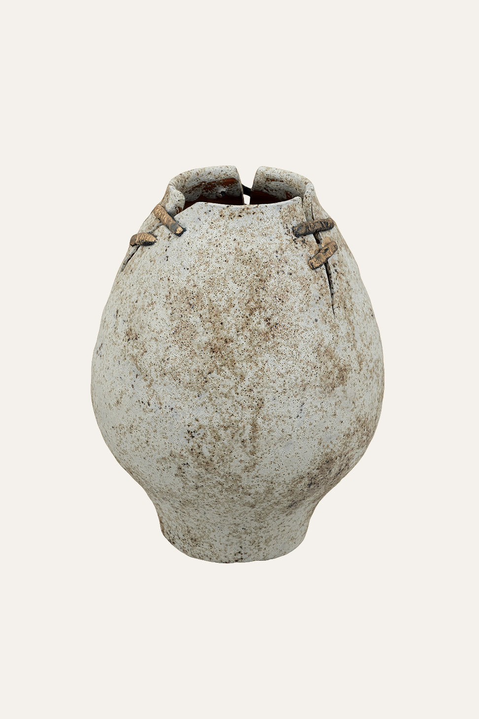 Wabi Sabi Ceramic Vase Rustic Home Decor