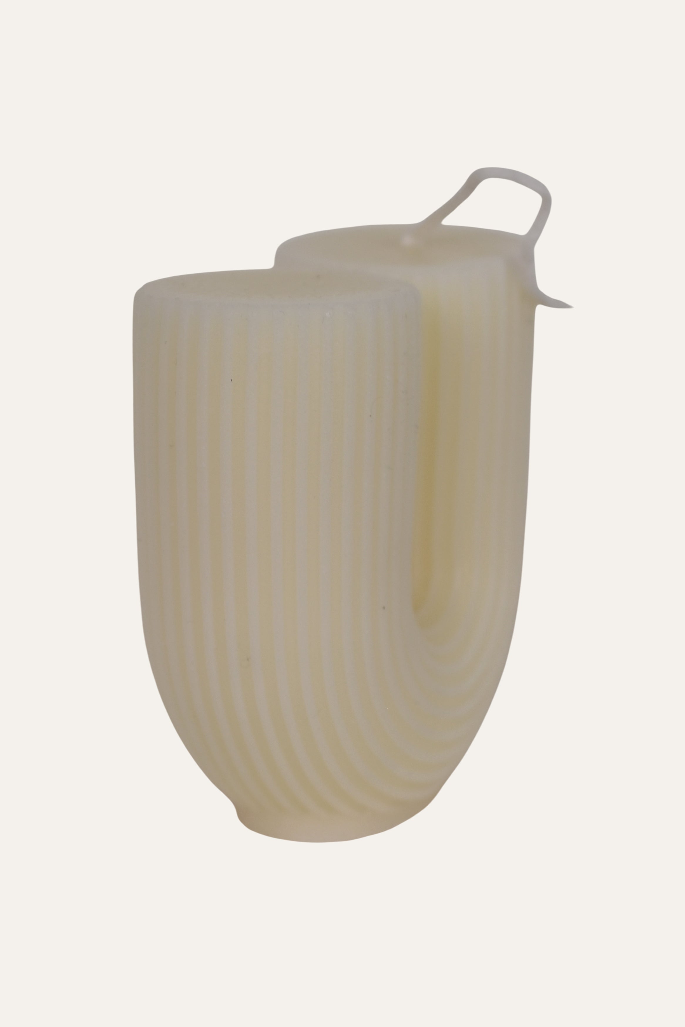 U textured candles