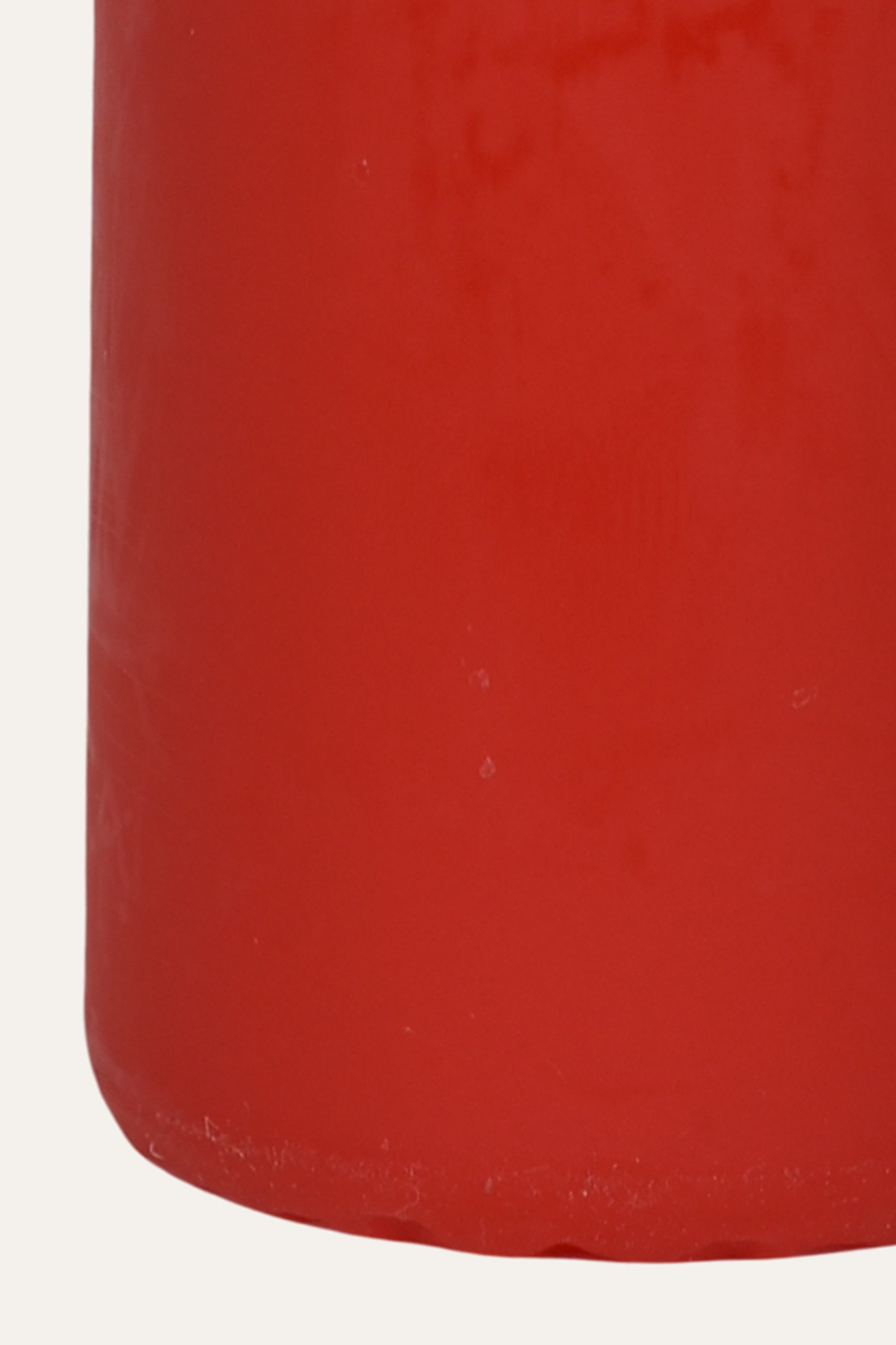 Decorative Red Classic Pillar Candle