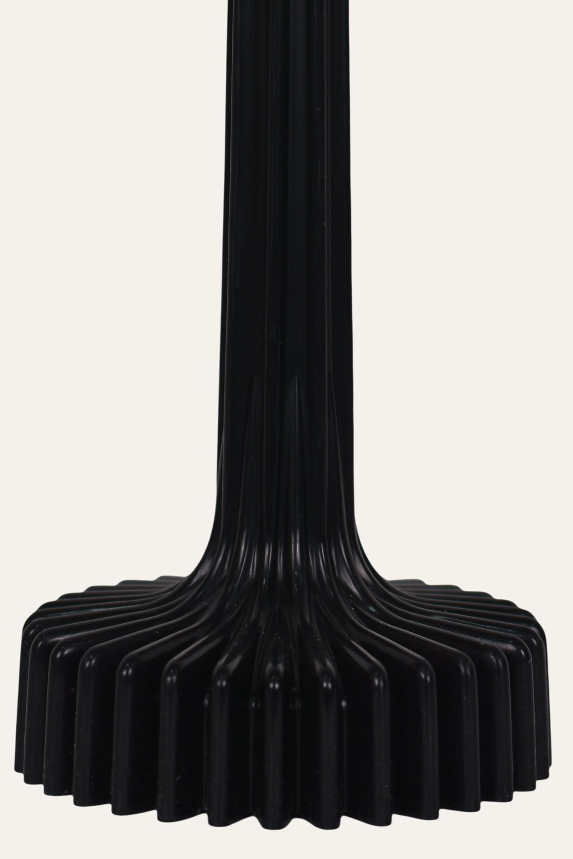 Black Artistic Taper Candle