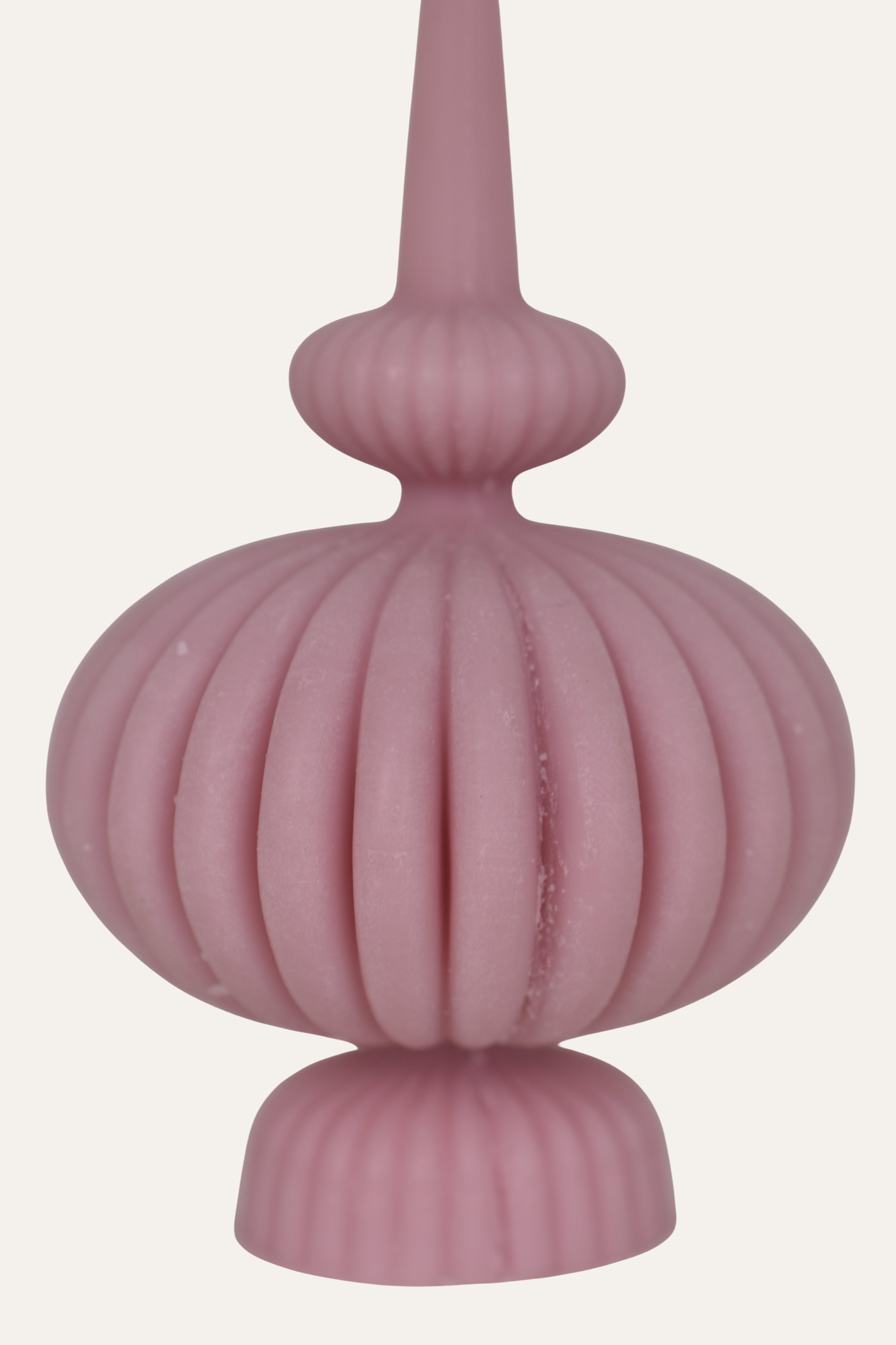 Blush Pink Sculptural Candle