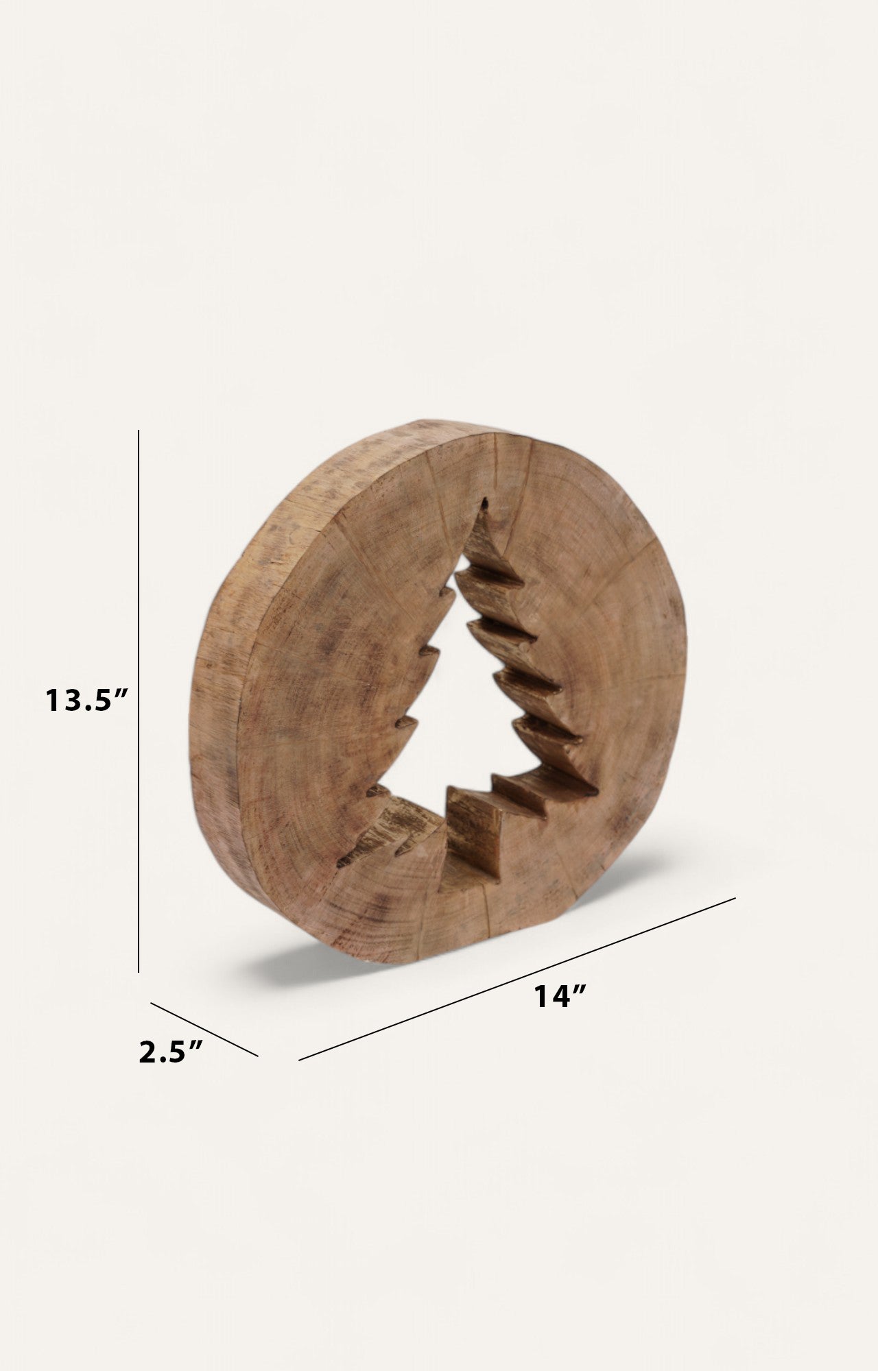 wooden Christmas tree decoration