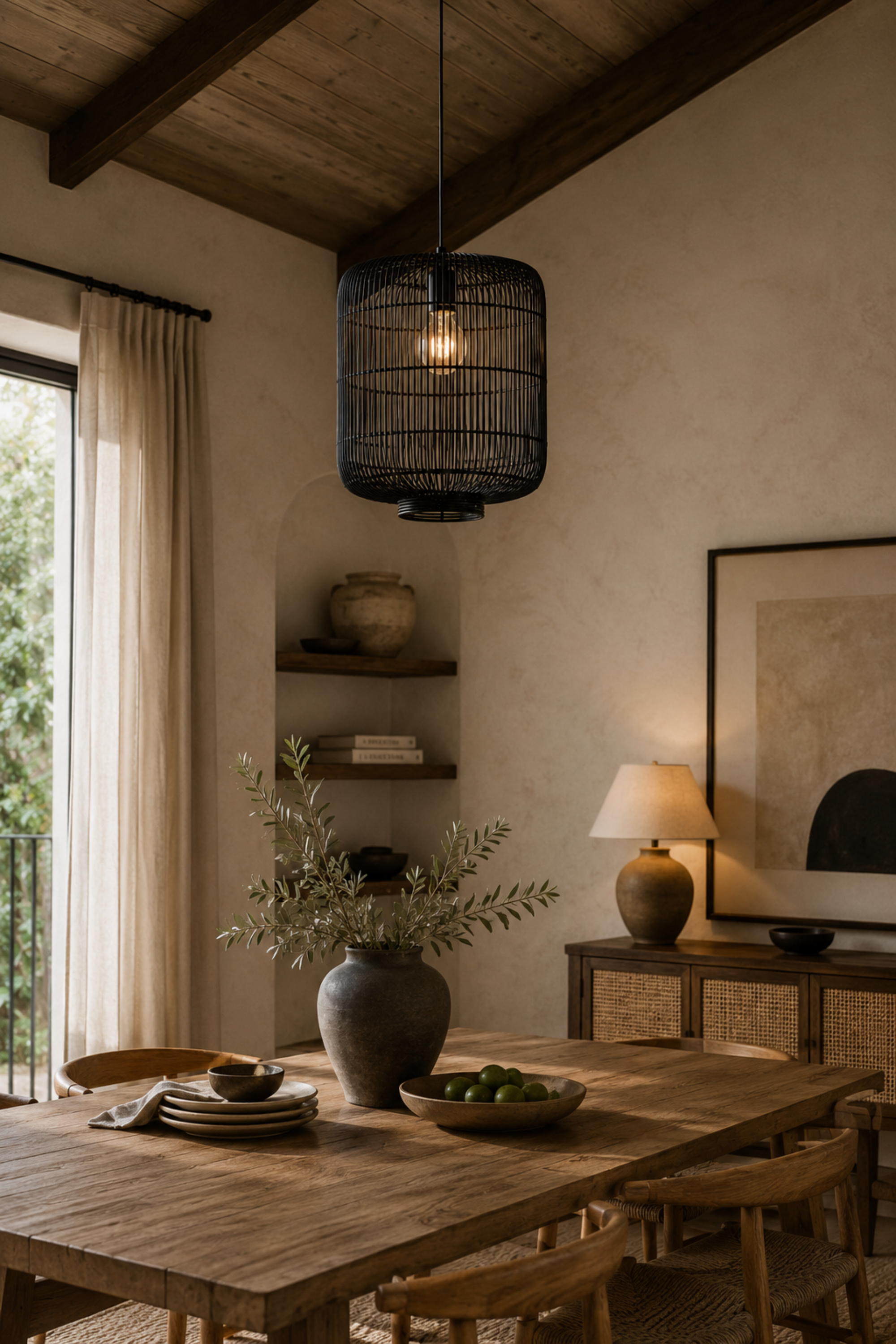 Cage Pendant Light