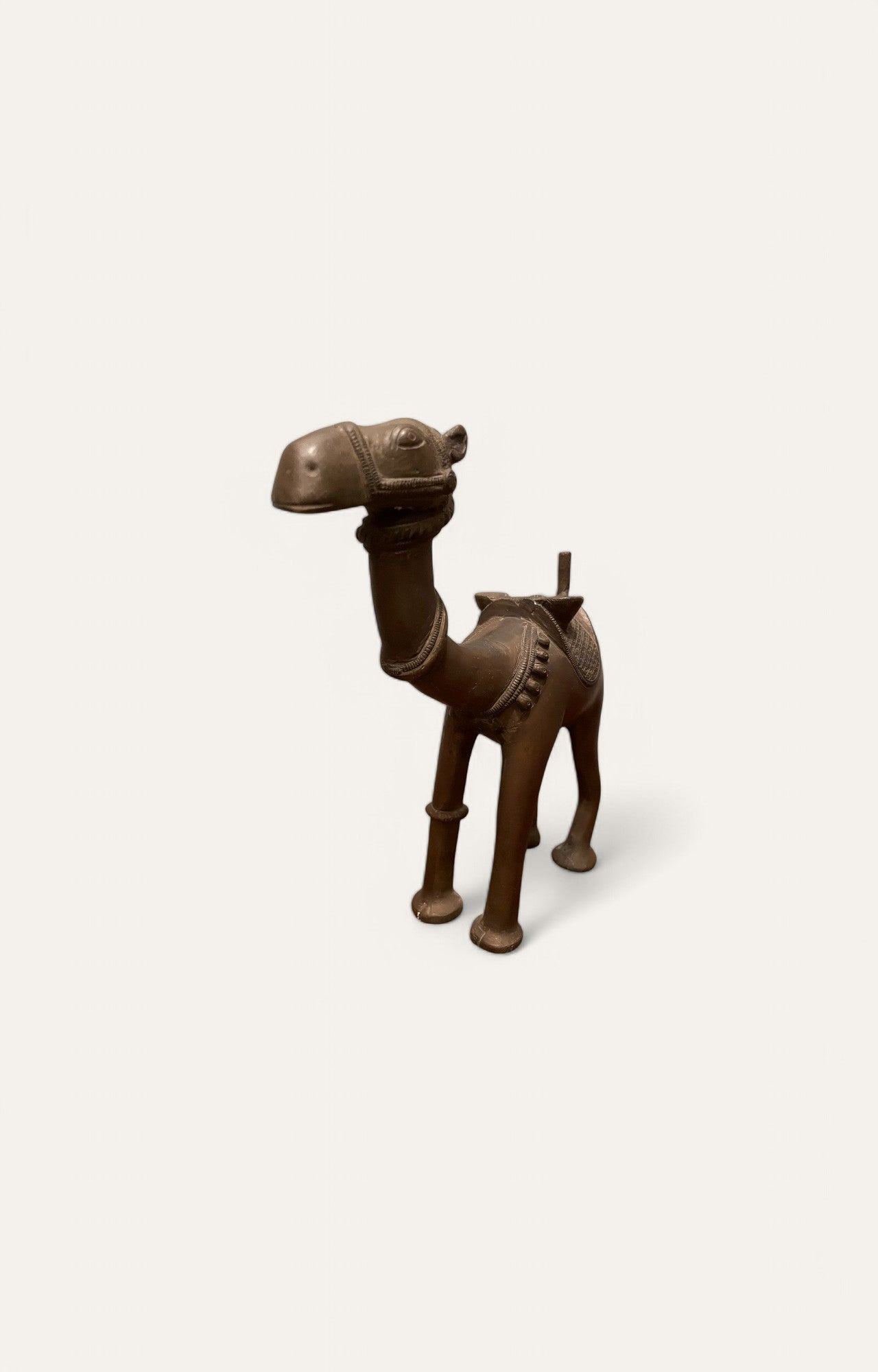 Camel Handcrafted Antique Brass Art Statue