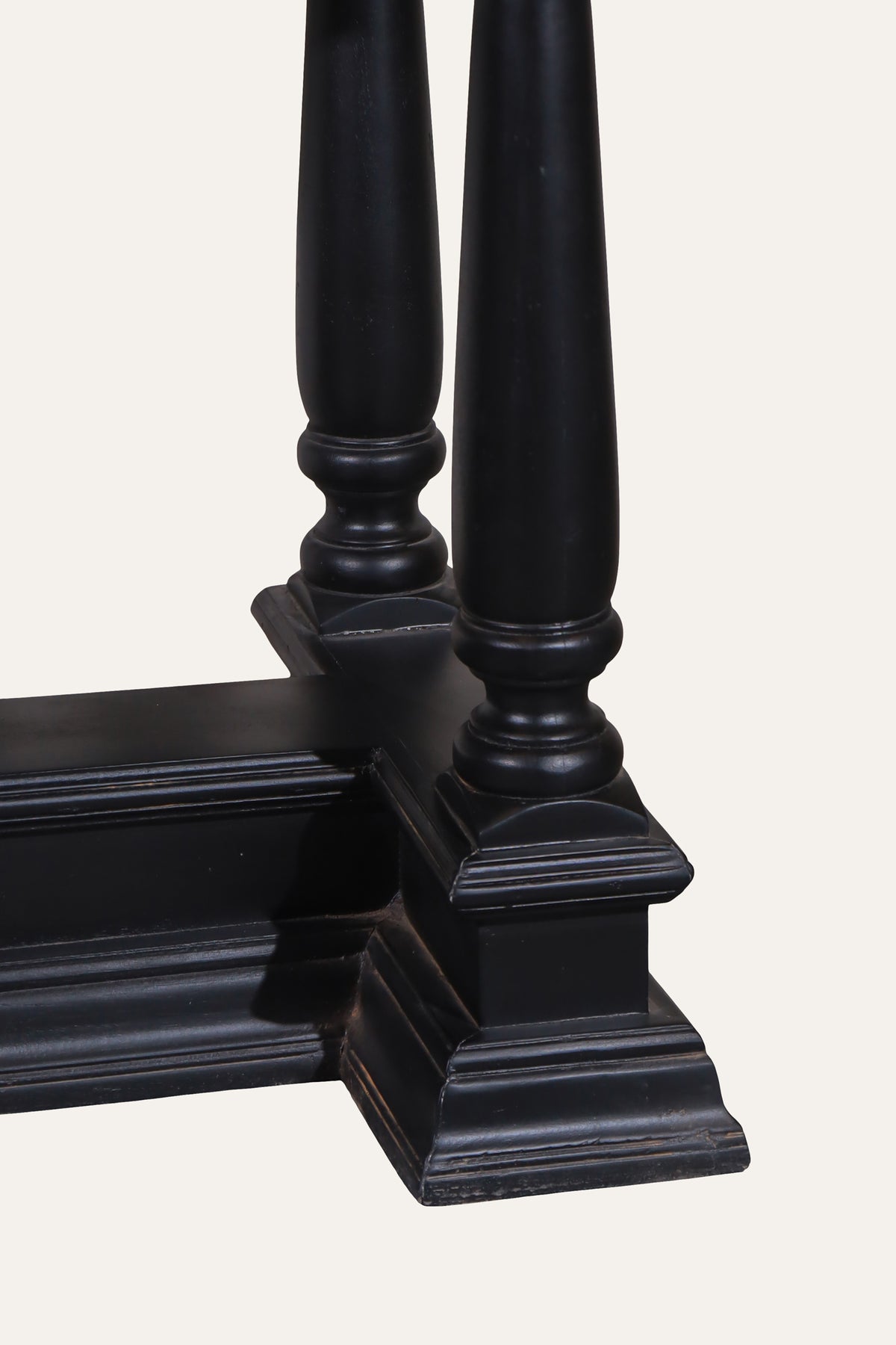 Carved Wooden Console Table