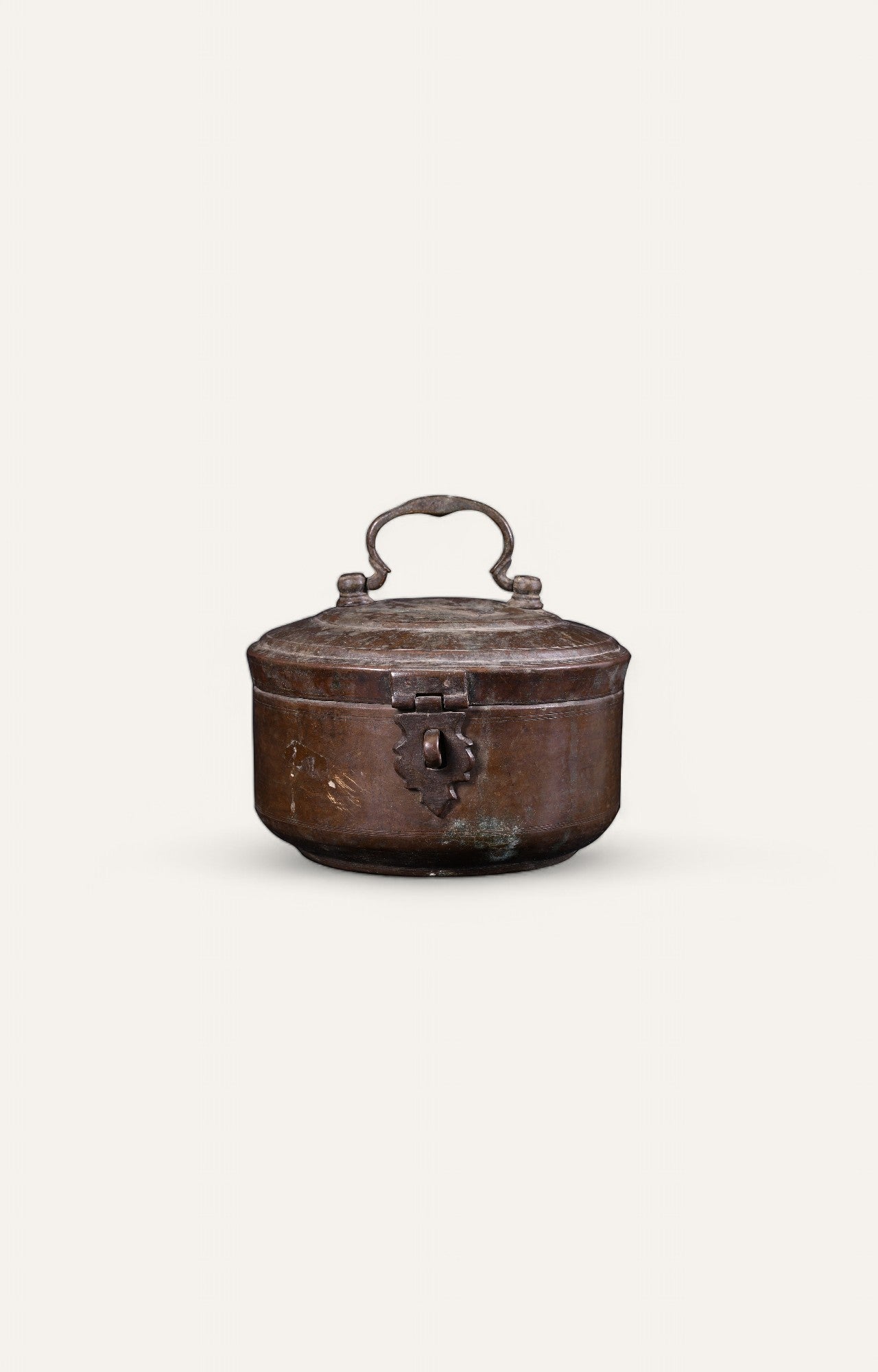 Charm Vintage Brass Box