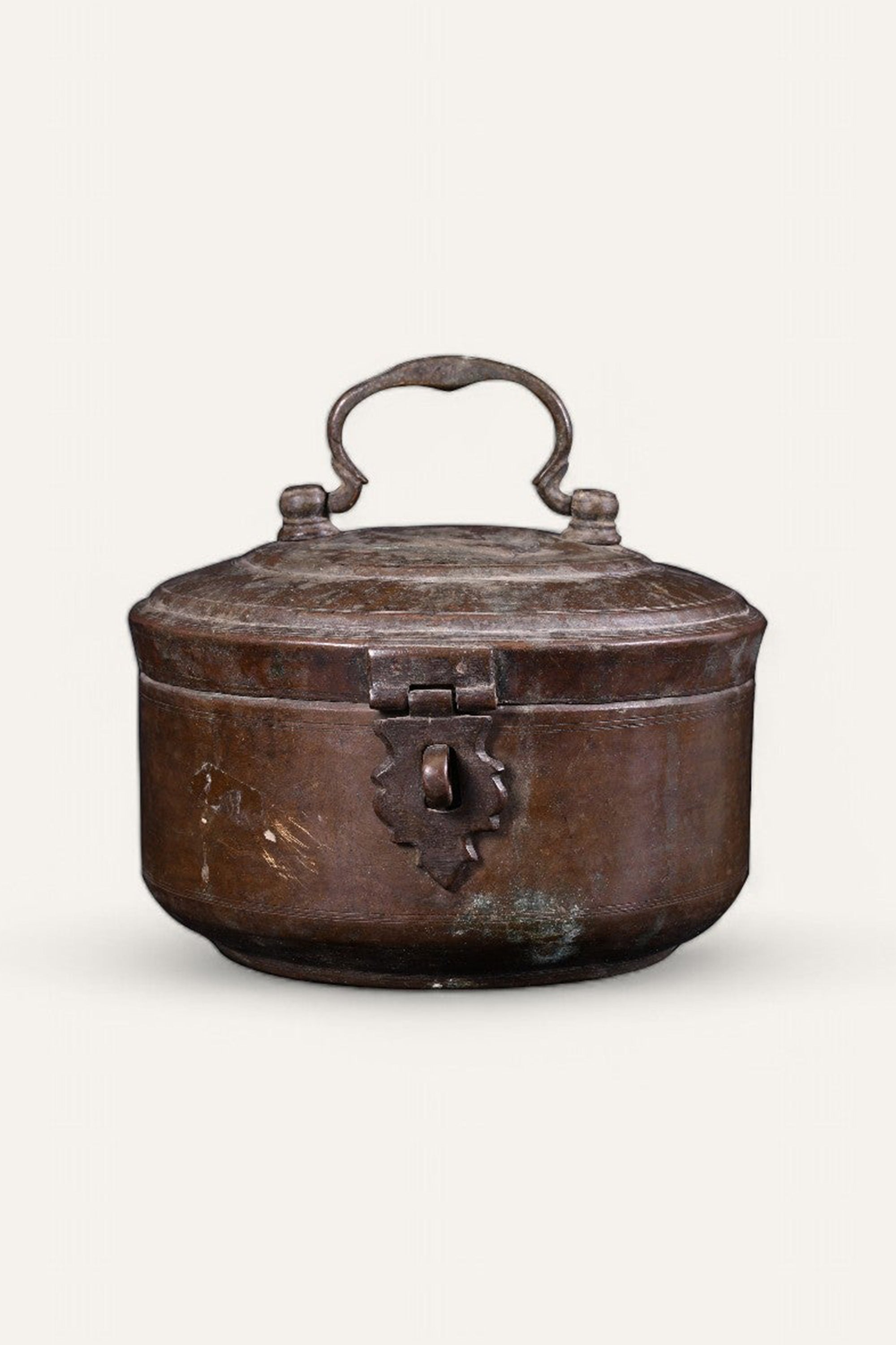 Charm Vintage Brass Box