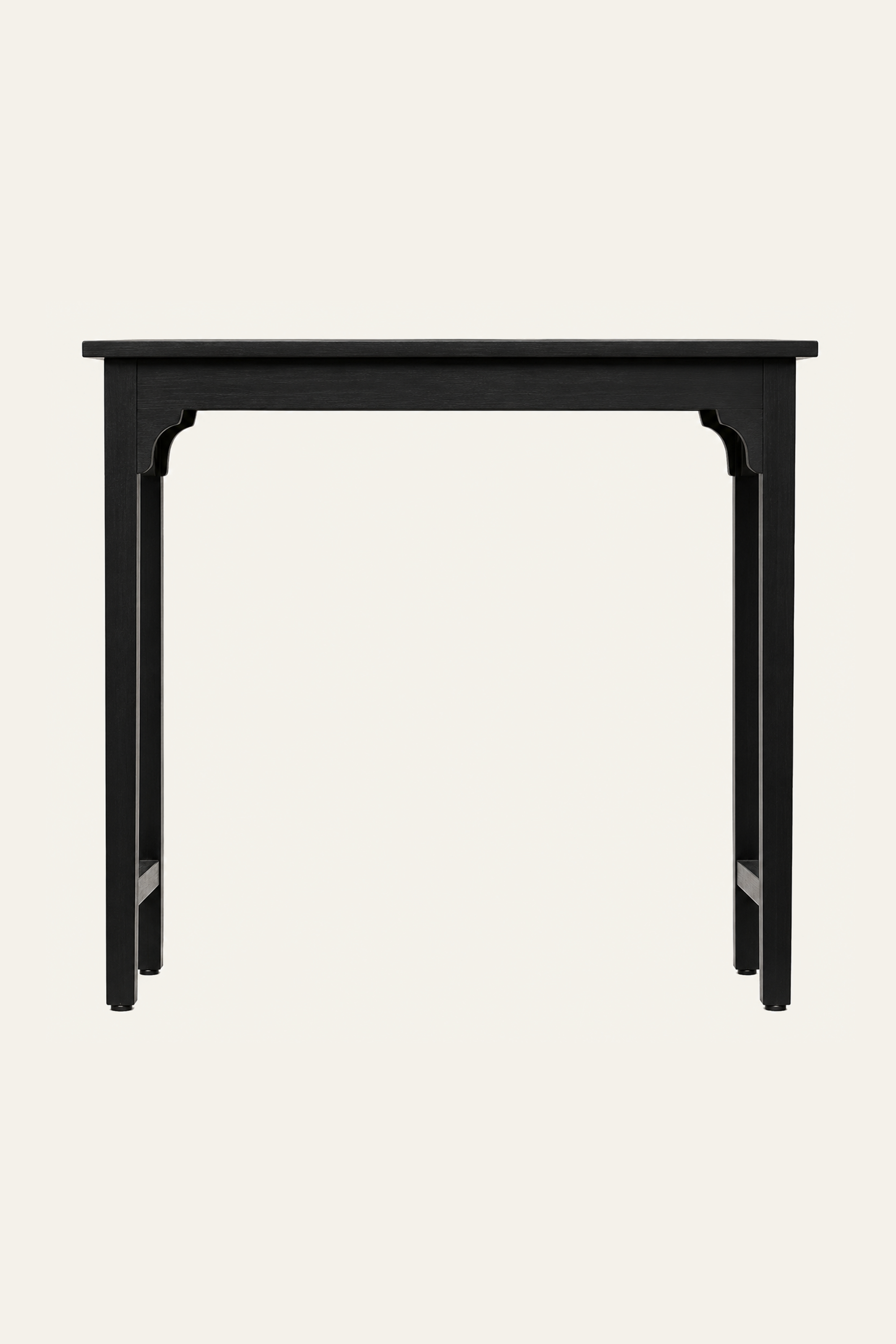 Modern Black Console Table for Entryway