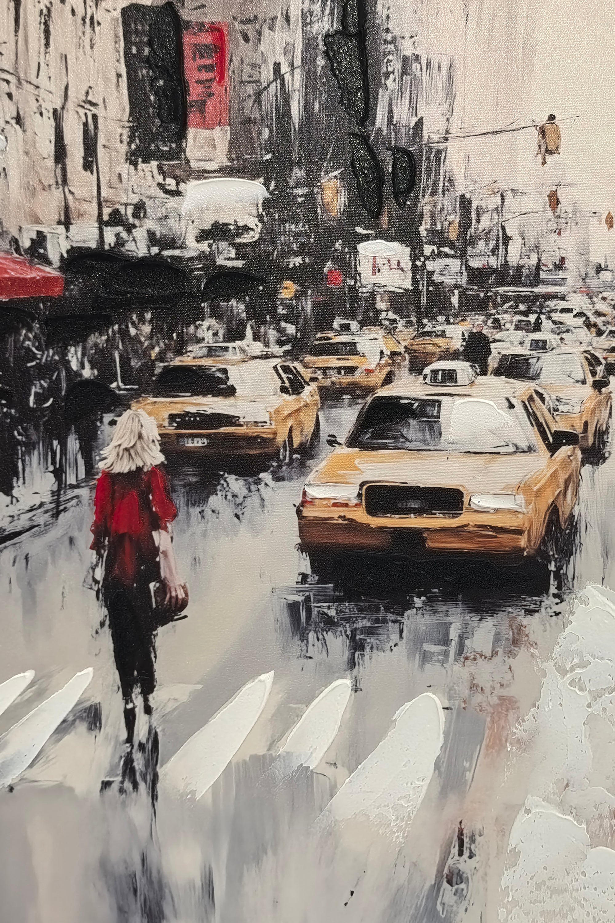 Cityscape Oil Painting