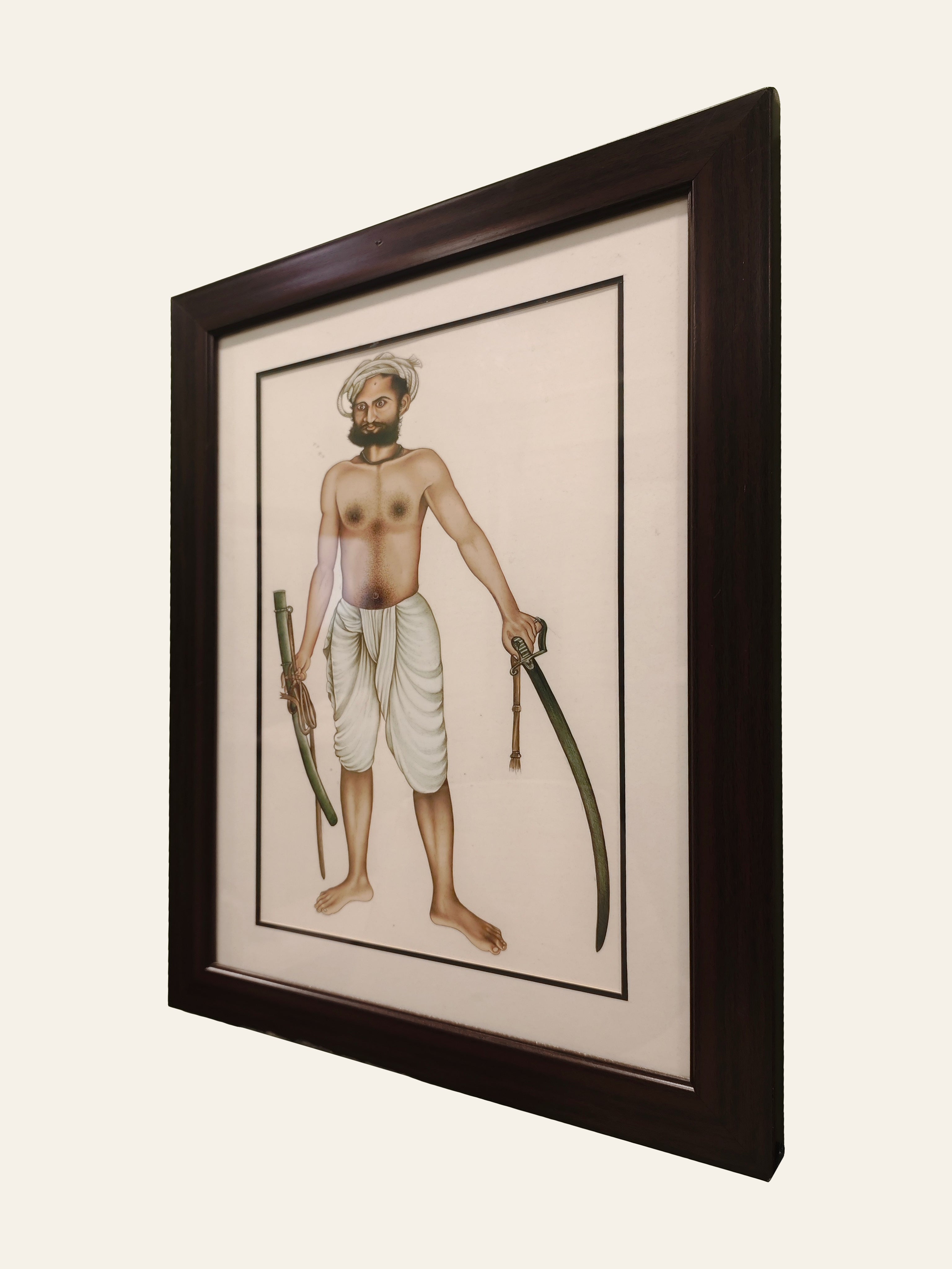 Colonial Soldier Miniature Art