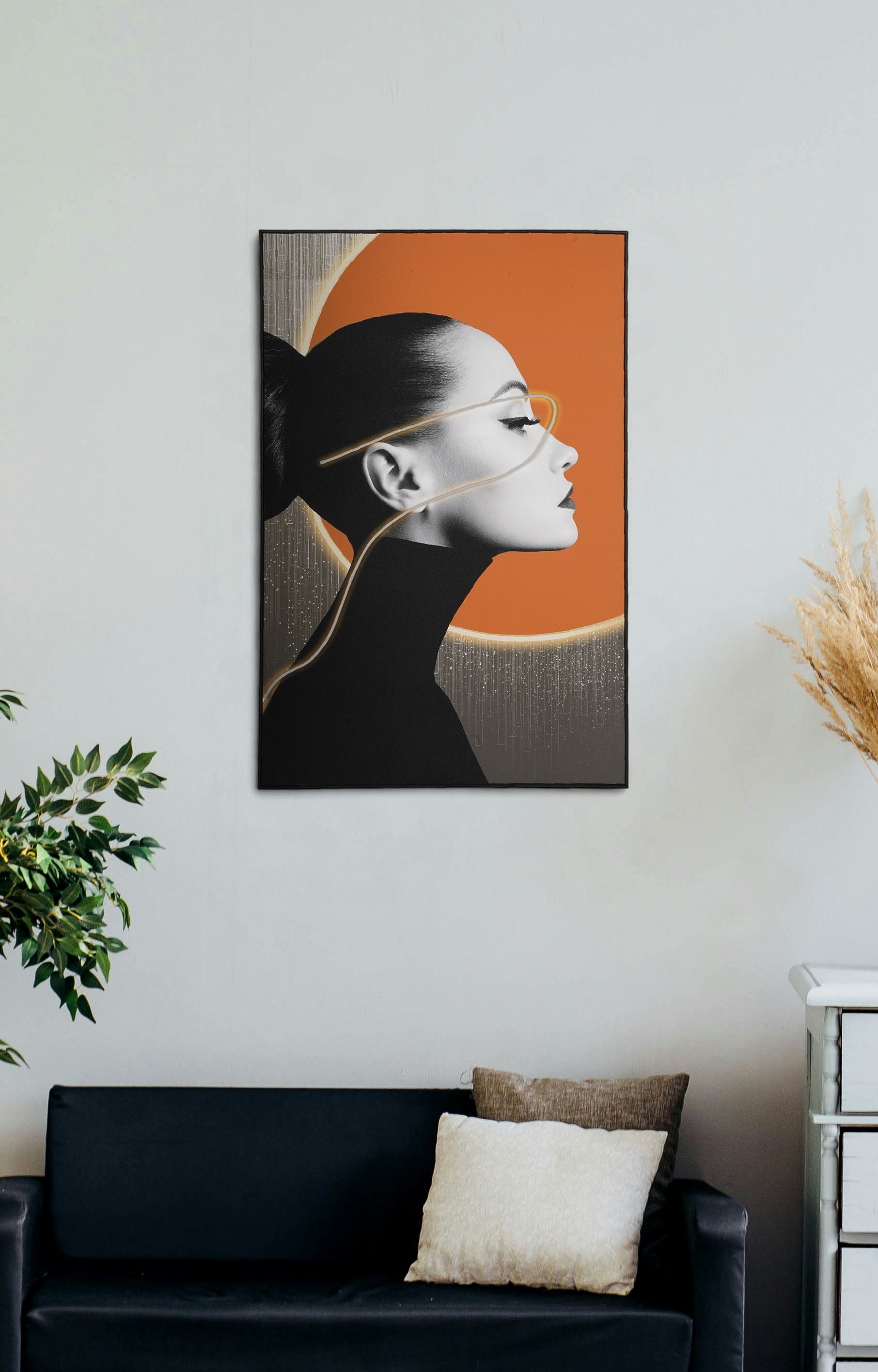 Crowned in Confidence LED Painting